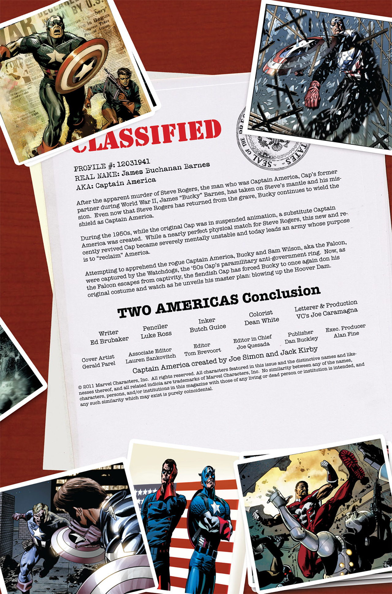 Read online Captain America (1968) comic -  Issue #605 - 2