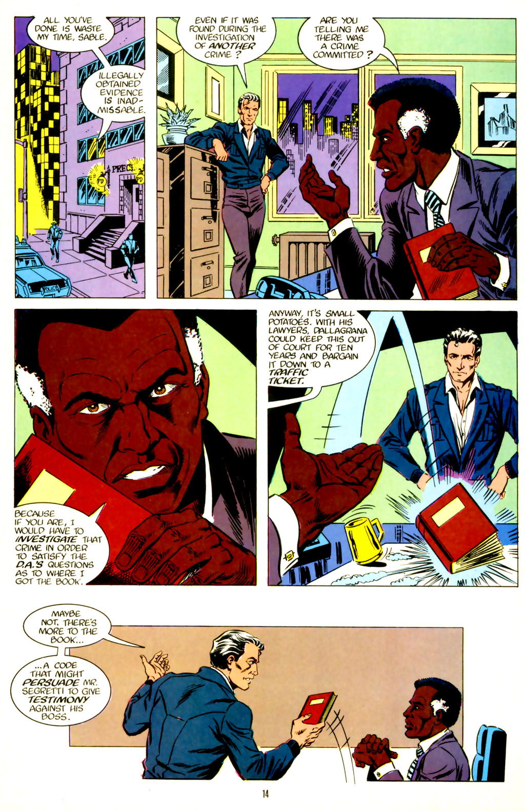 Read online Jon Sable, Freelance comic -  Issue #50 - 18