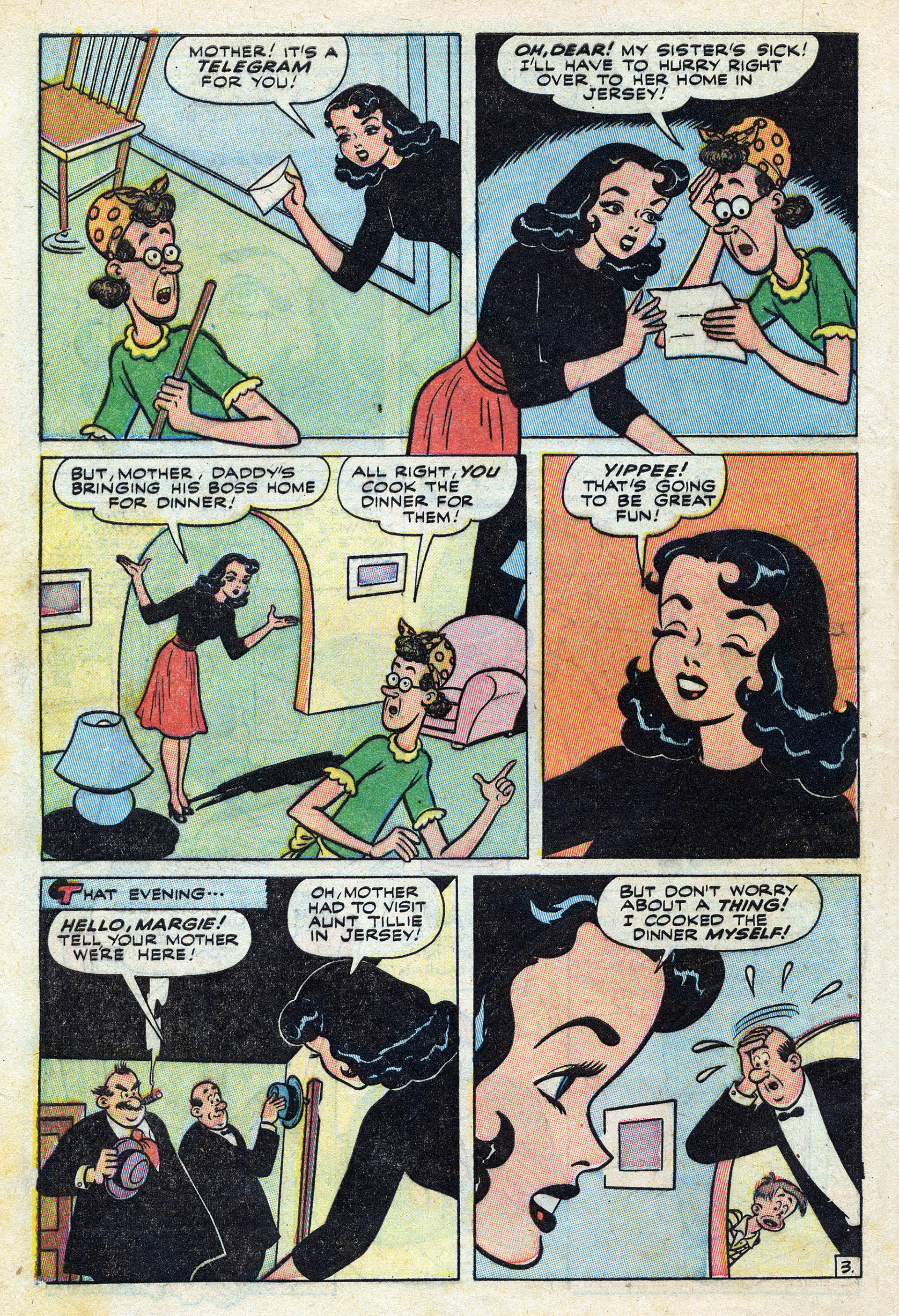 Read online Margie Comics comic -  Issue #36 - 6