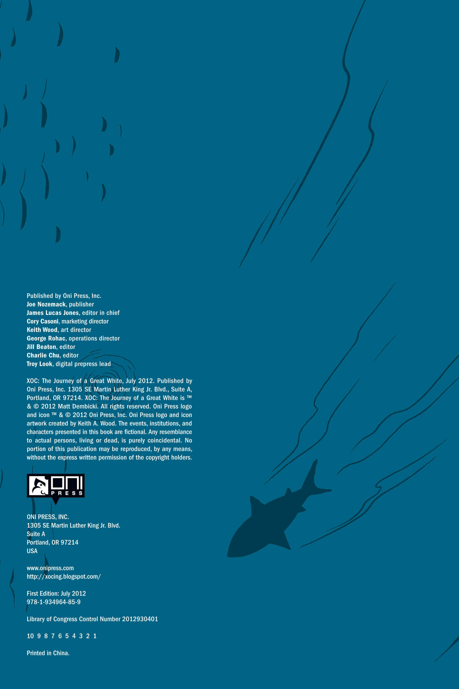 Read online Xoc: Journey of a Great White comic -  Issue # TPB - 8