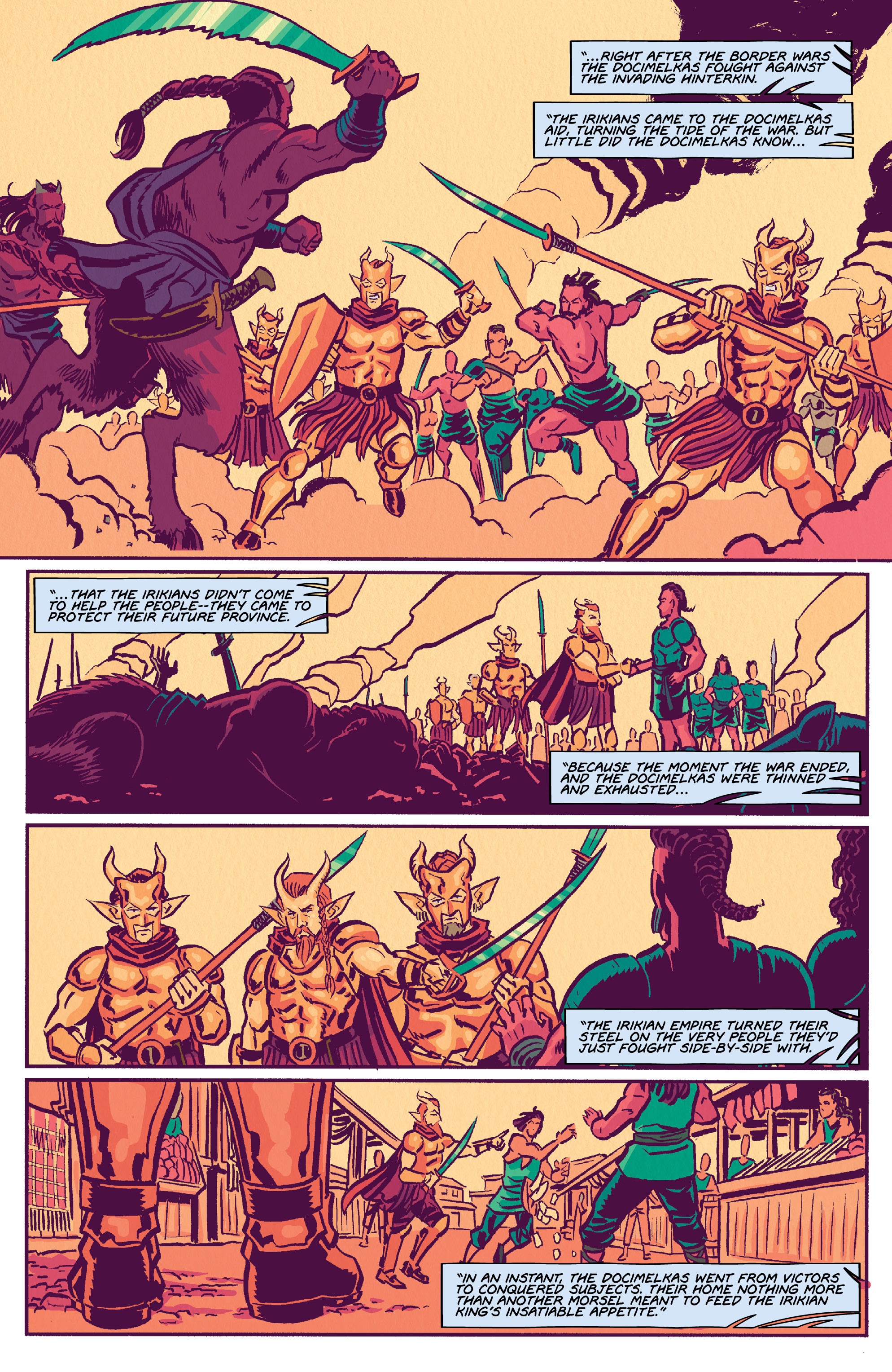 Read online Barbaric: The Harvest Blades comic -  Issue # Full - 27