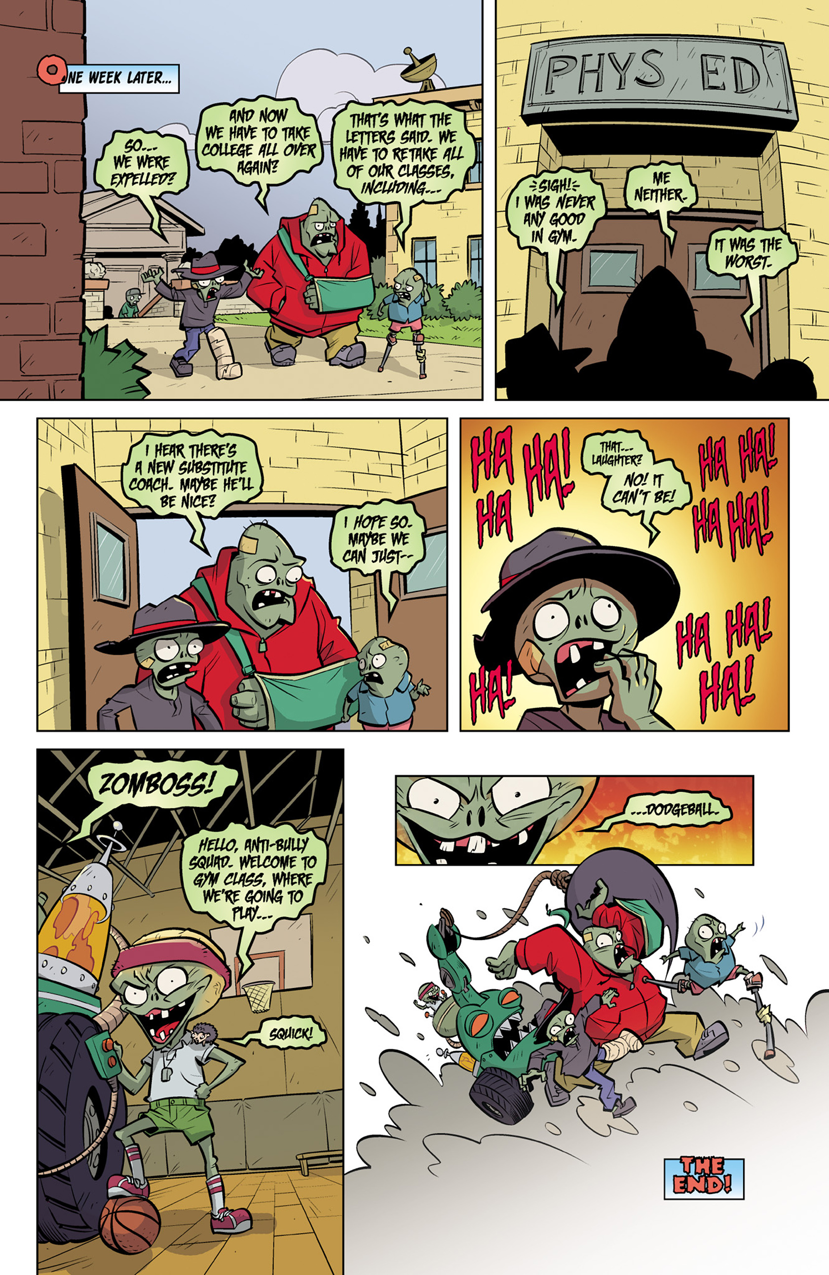 Read online Plants vs. Zombies: Bully For You comic -  Issue #3 - 22