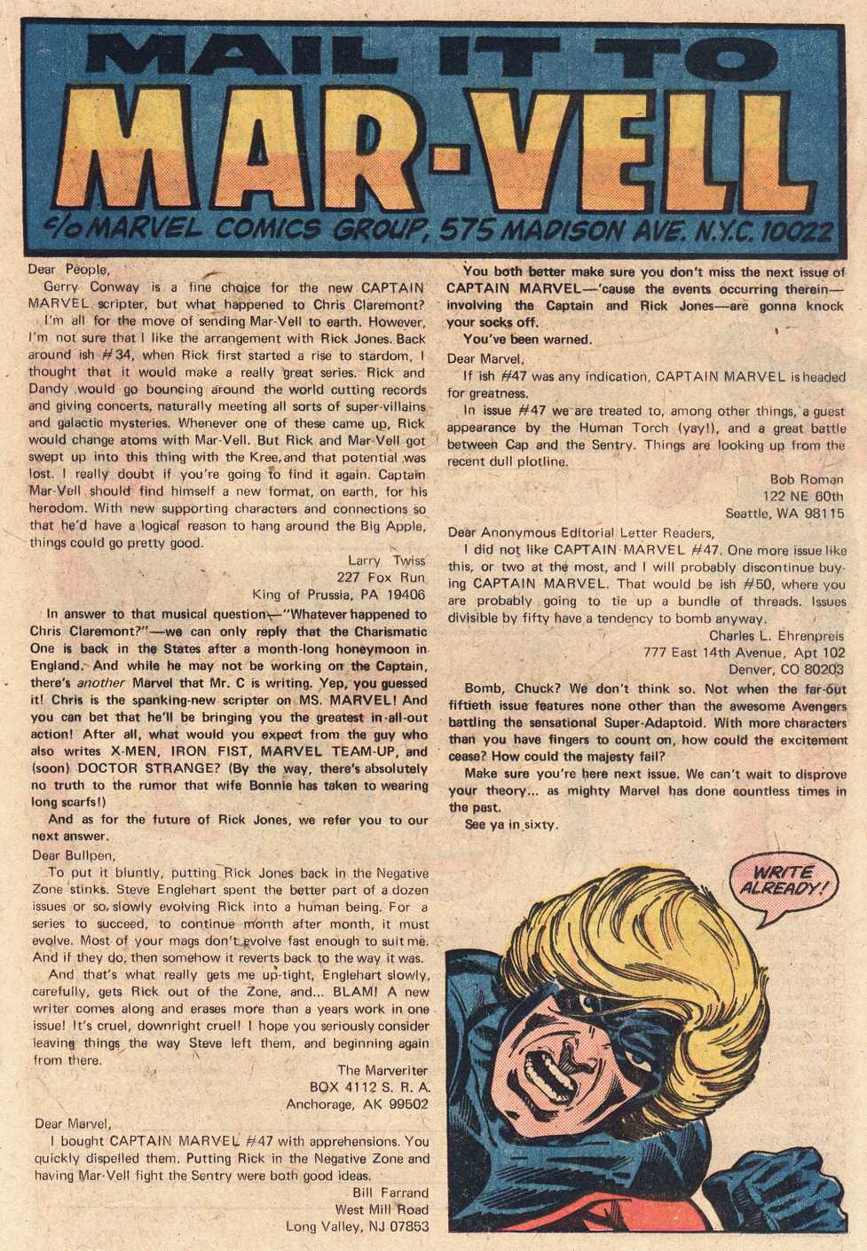 Captain Marvel (1968) Issue #49 #49 - English 13