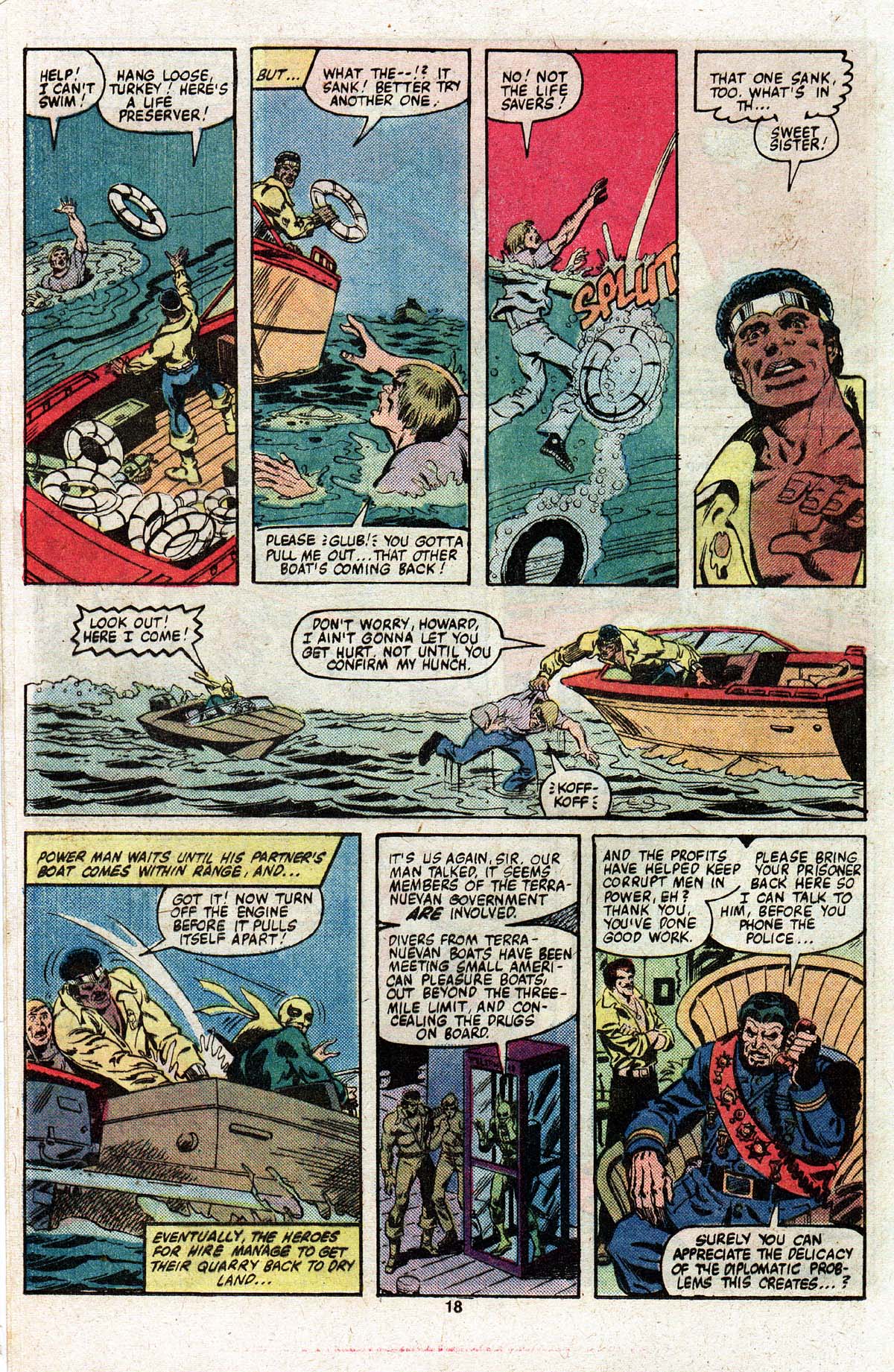 Read online Power Man and Iron Fist (1978) comic -  Issue #70 - 16