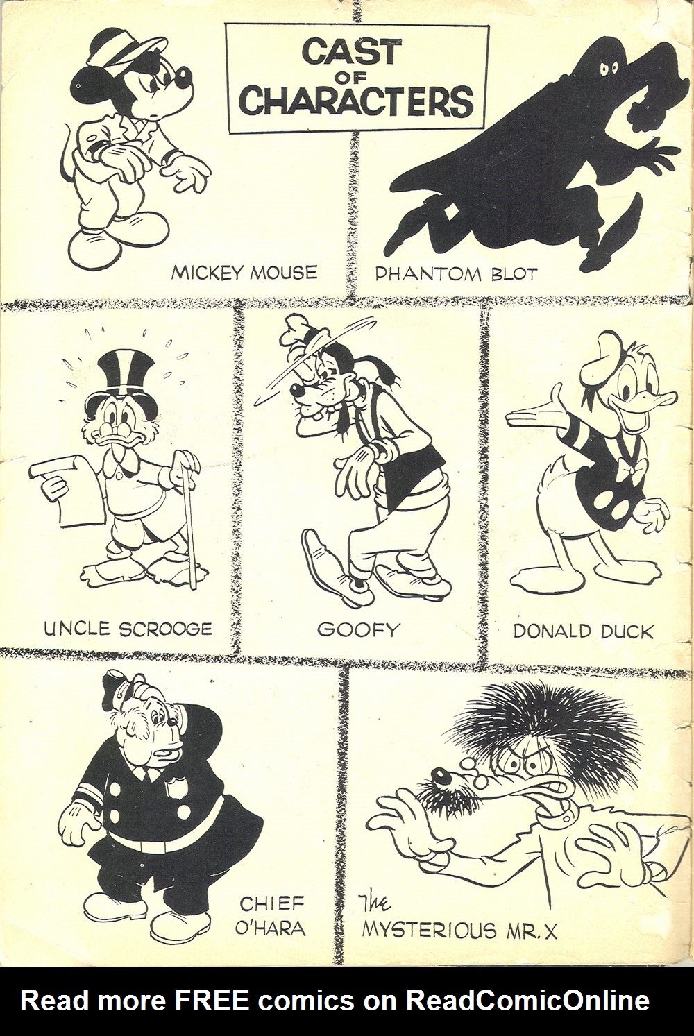 Read online Walt Disney's The Phantom Blot comic -  Issue #1 - 2