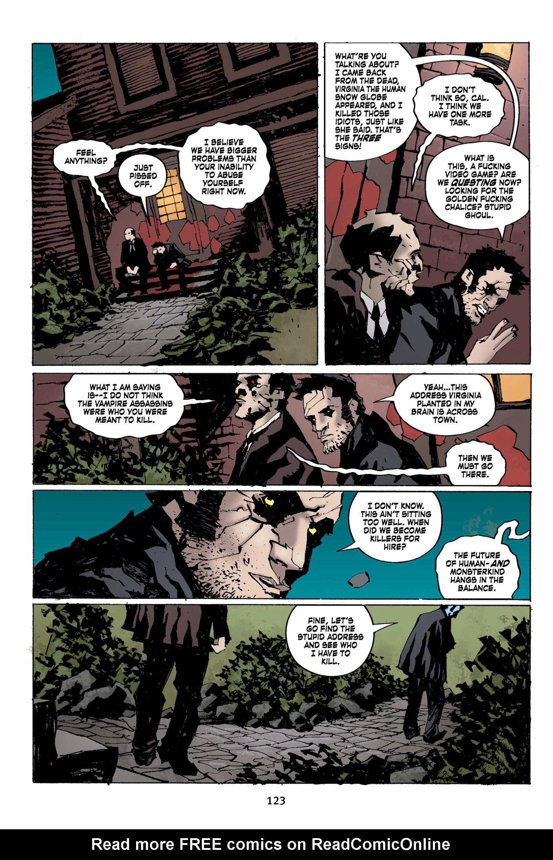 Read online Criminal Macabre Omnibus comic -  Issue # TPB 3 - 123