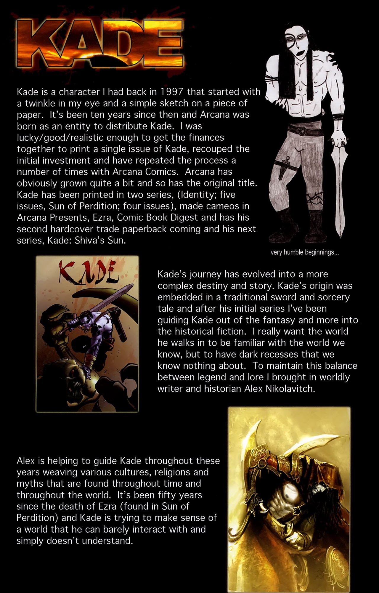 Read online Kade: Shiva's Sun comic -  Issue #0 - 15