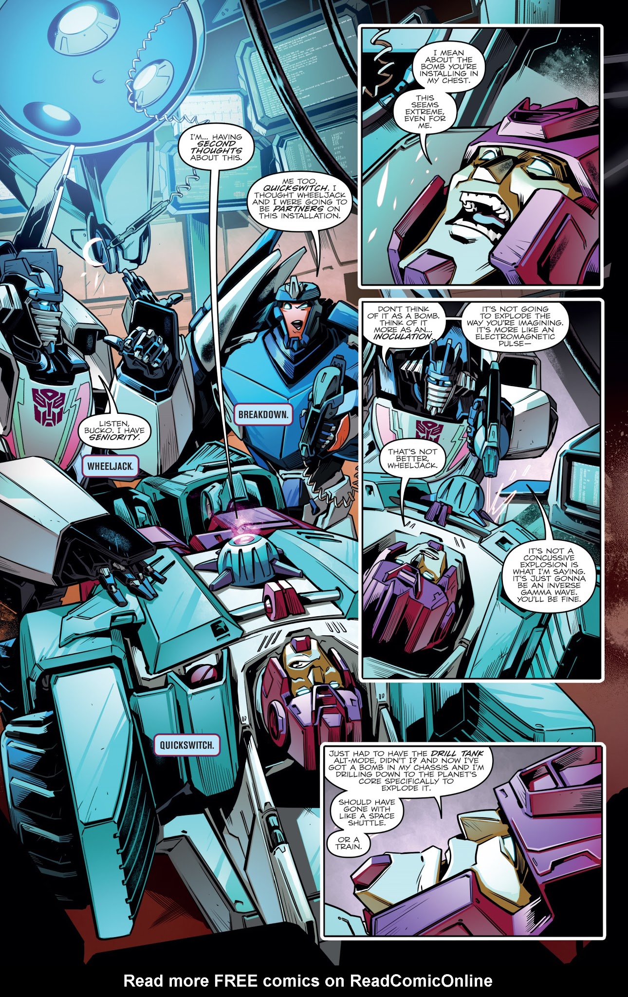 Read online Transformers vs. Visionaries comic -  Issue #4 - 6