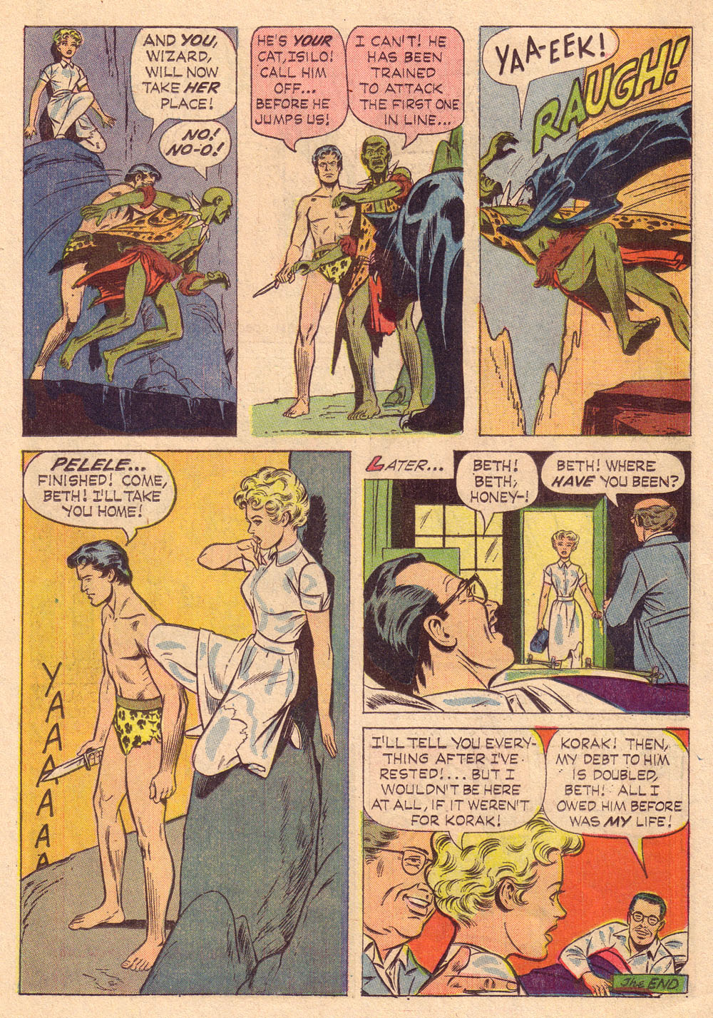 Read online Korak, Son of Tarzan (1964) comic -  Issue #4 - 18