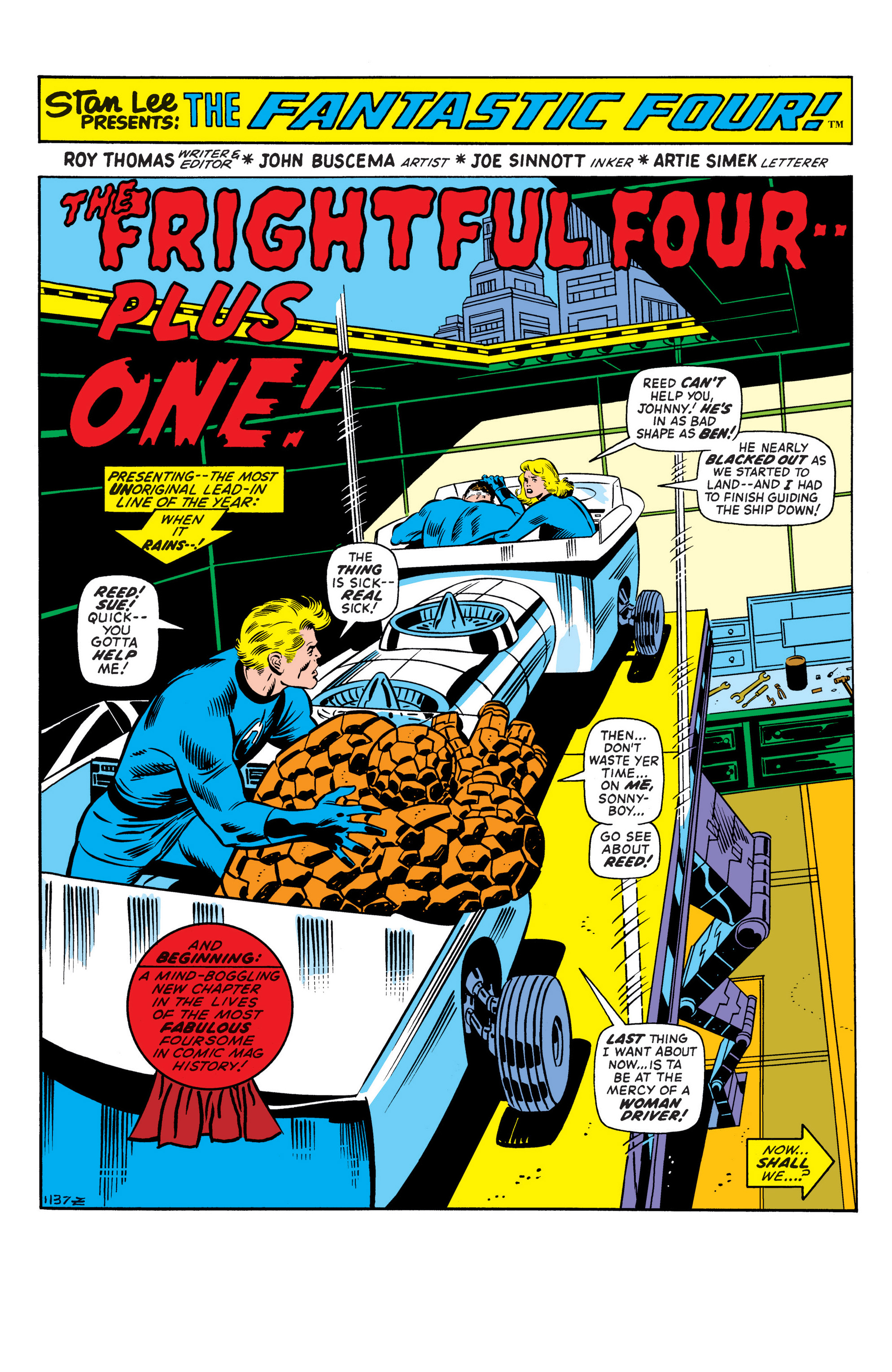 Read online Marvel Masterworks: The Fantastic Four comic -  Issue # TPB 13 (Part 1) - 12