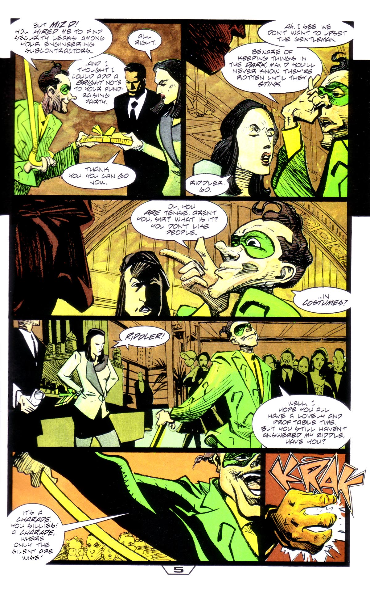 Read online Batman: Run, Riddler, Run comic -  Issue #1 - 8