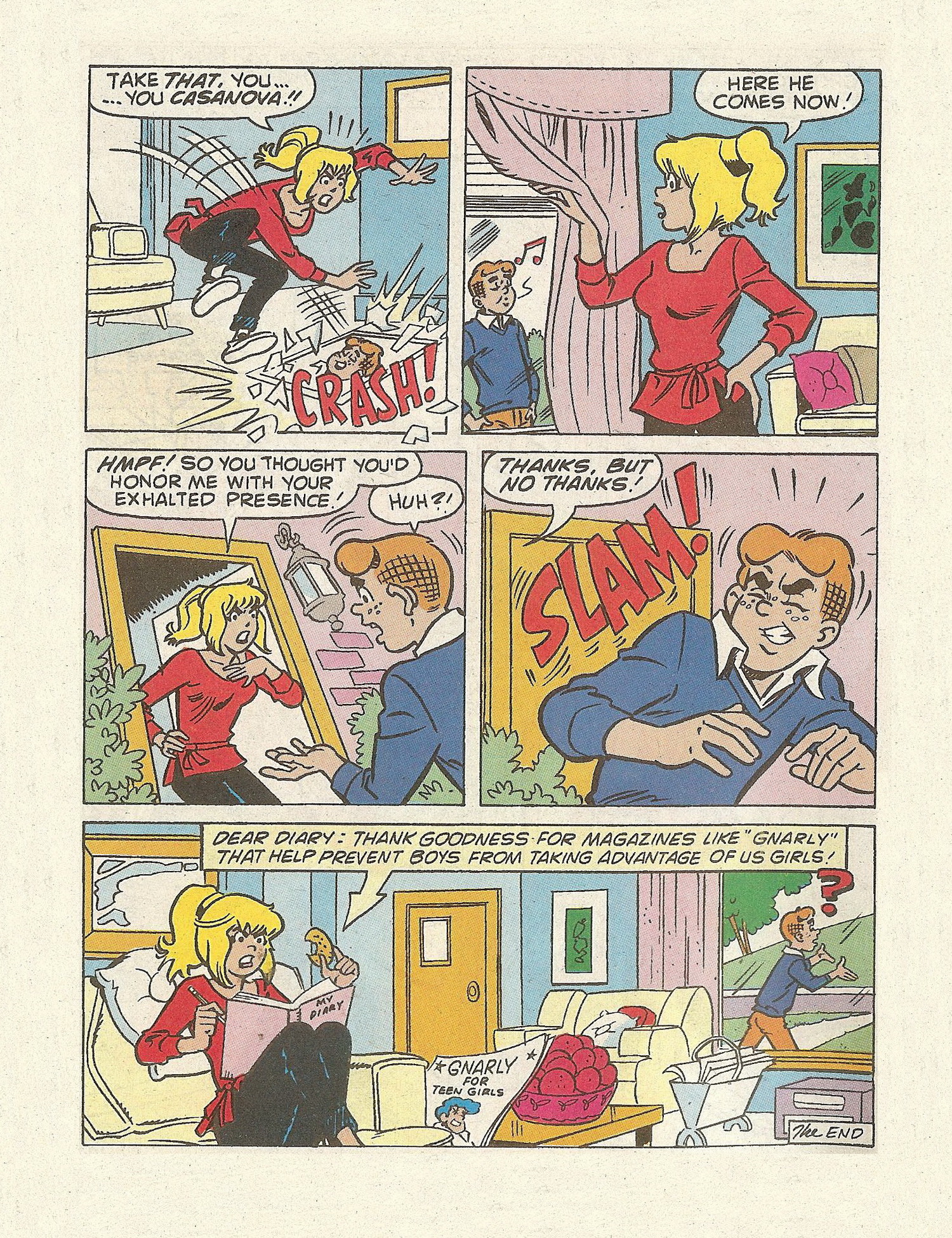Read online Betty and Veronica Digest Magazine comic -  Issue #72 - 56