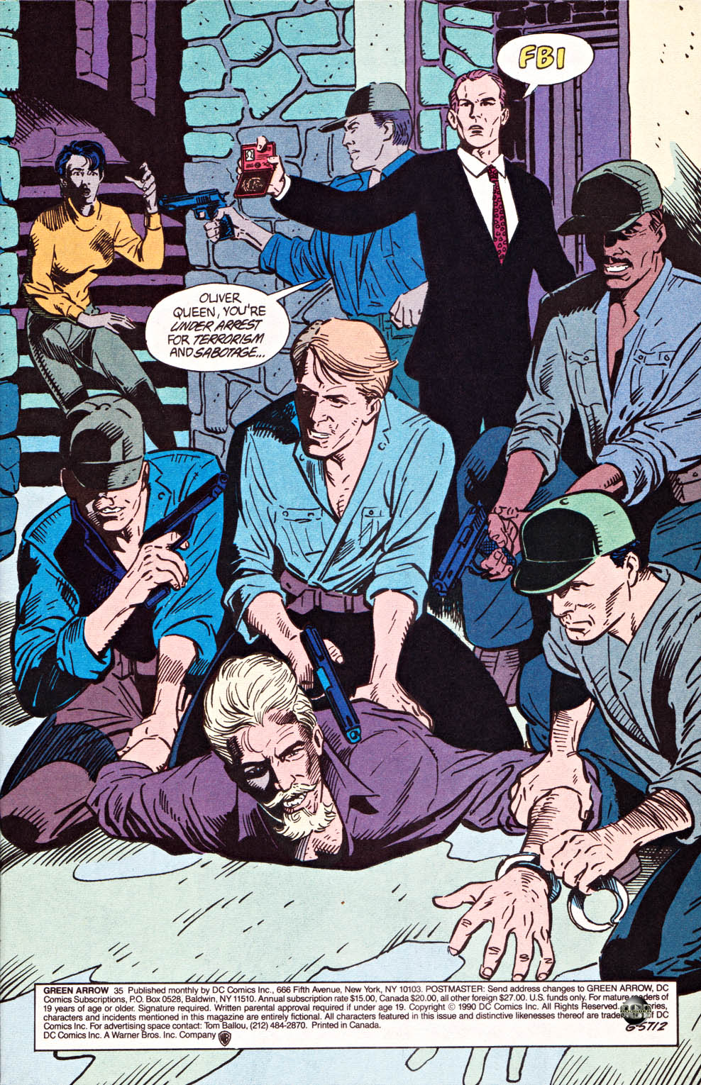 Read online Green Arrow (1988) comic -  Issue #35 - 2