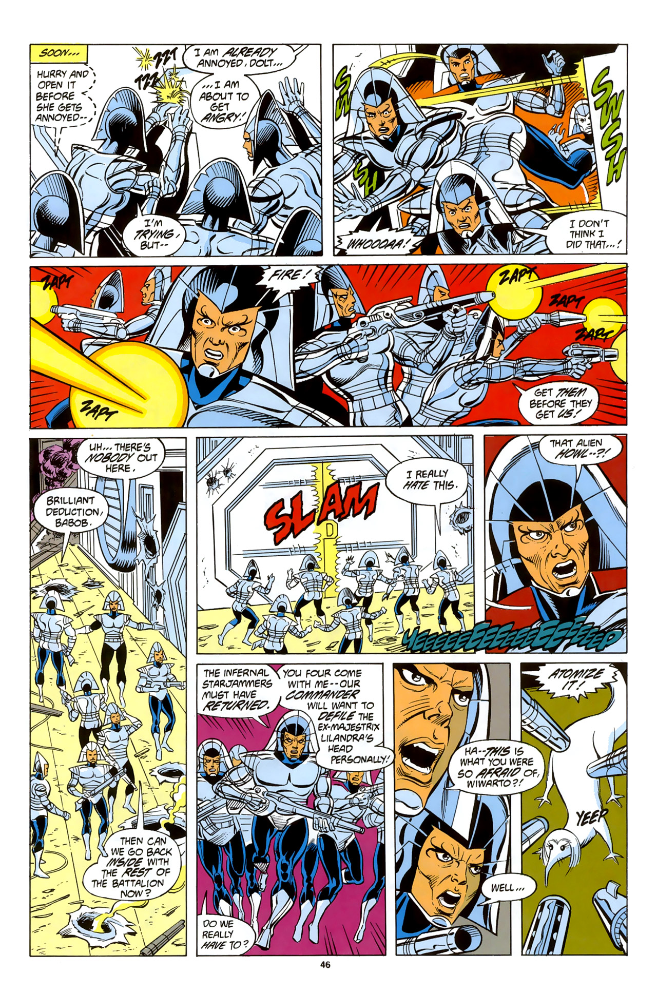Read online X-Men Spotlight On...Starjammers comic -  Issue #1 - 48