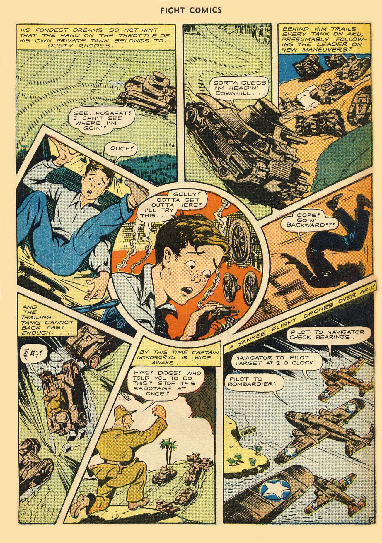 Read online Fight Comics comic -  Issue #31 - 41