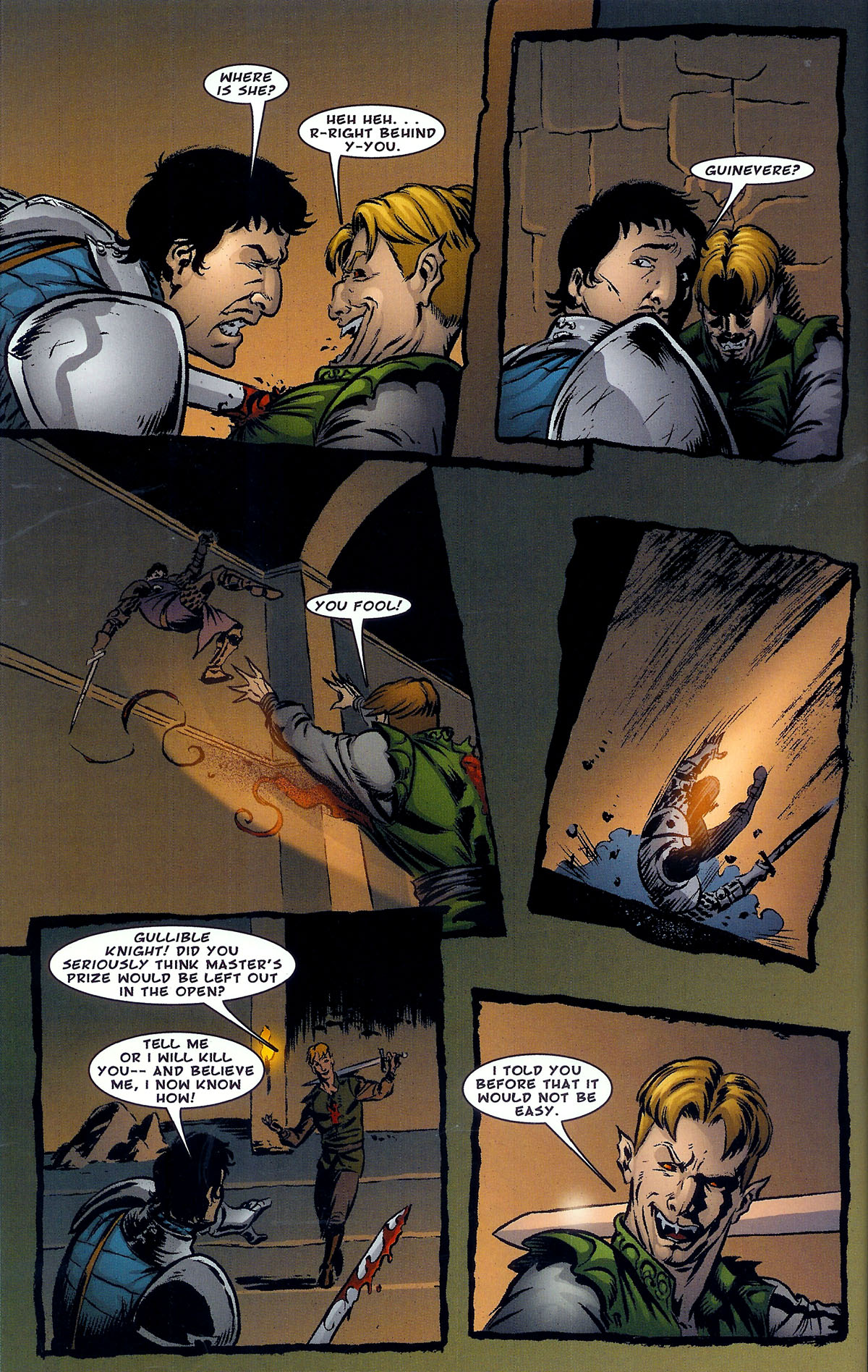 Read online Dracula vs King Arthur comic -  Issue #2 - 30