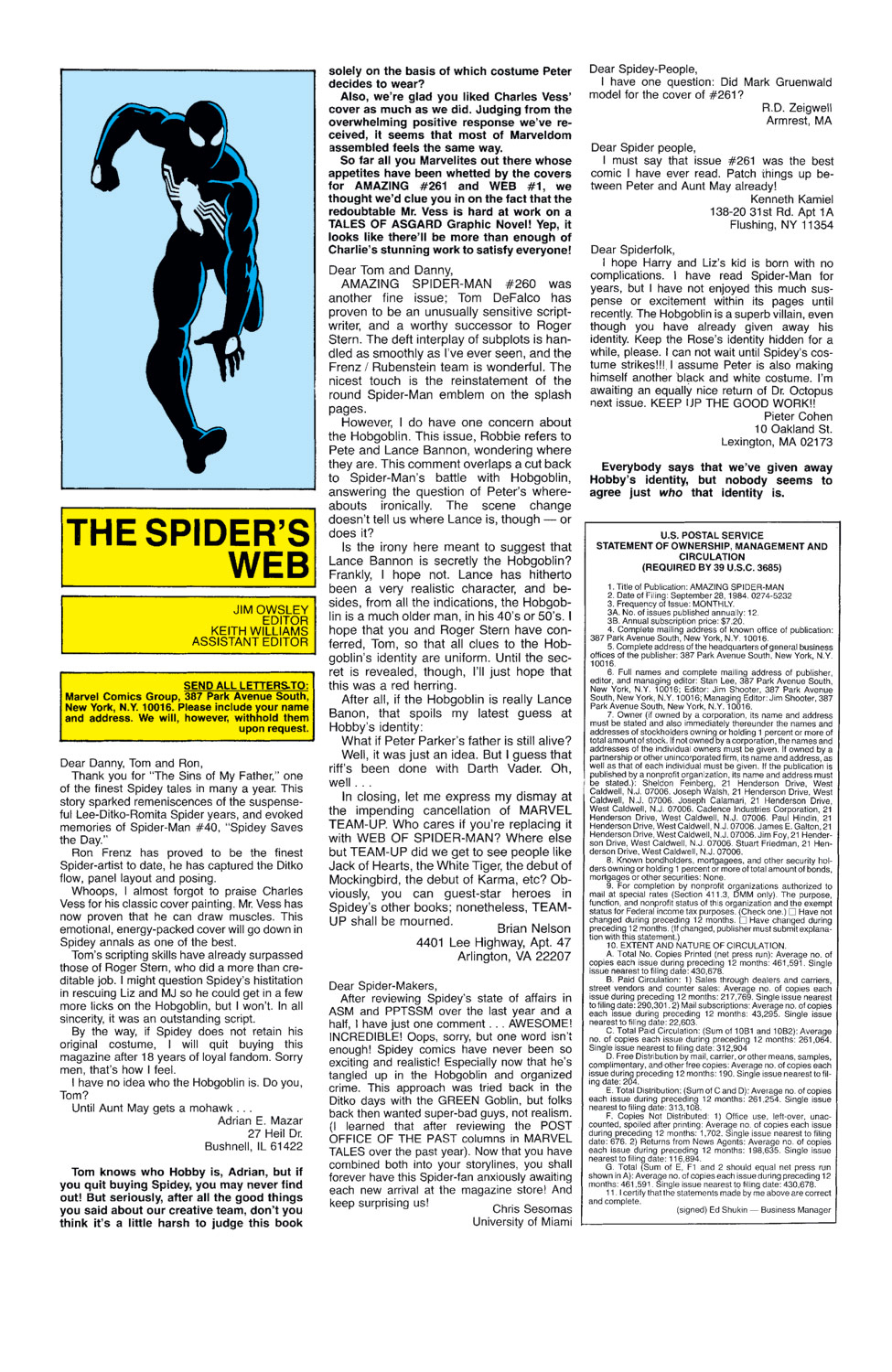 Read online The Amazing Spider-Man (1963) comic -  Issue #264 - 24