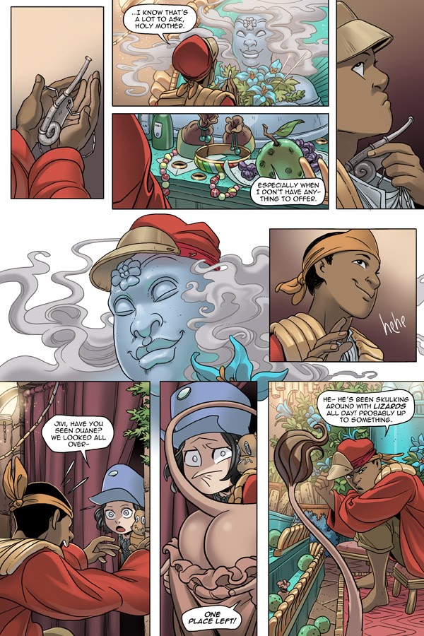 Read online Unsounded comic -  Issue #15 - 58