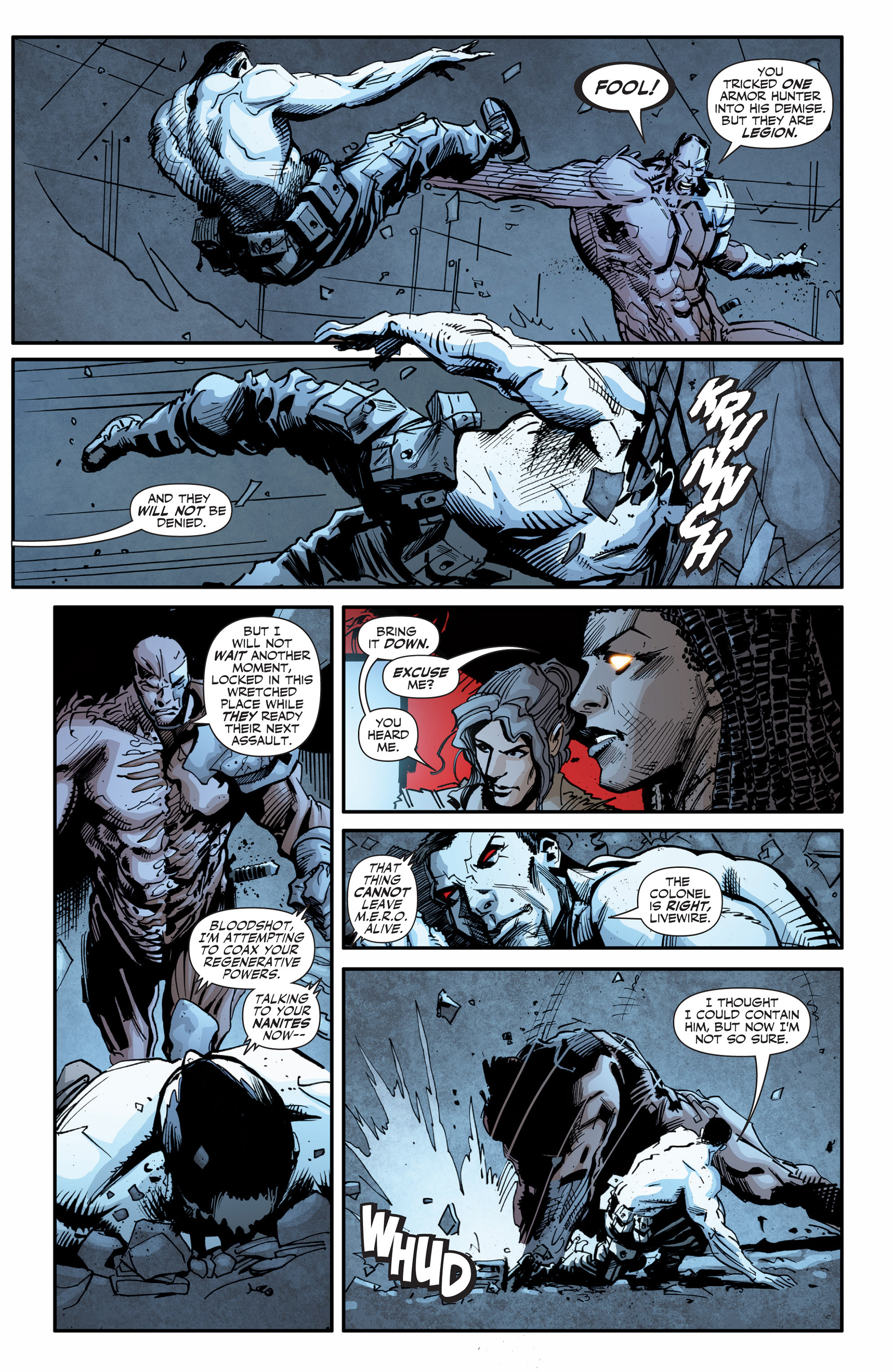 Read online Armor Hunters: Bloodshot comic -  Issue #3 - 11