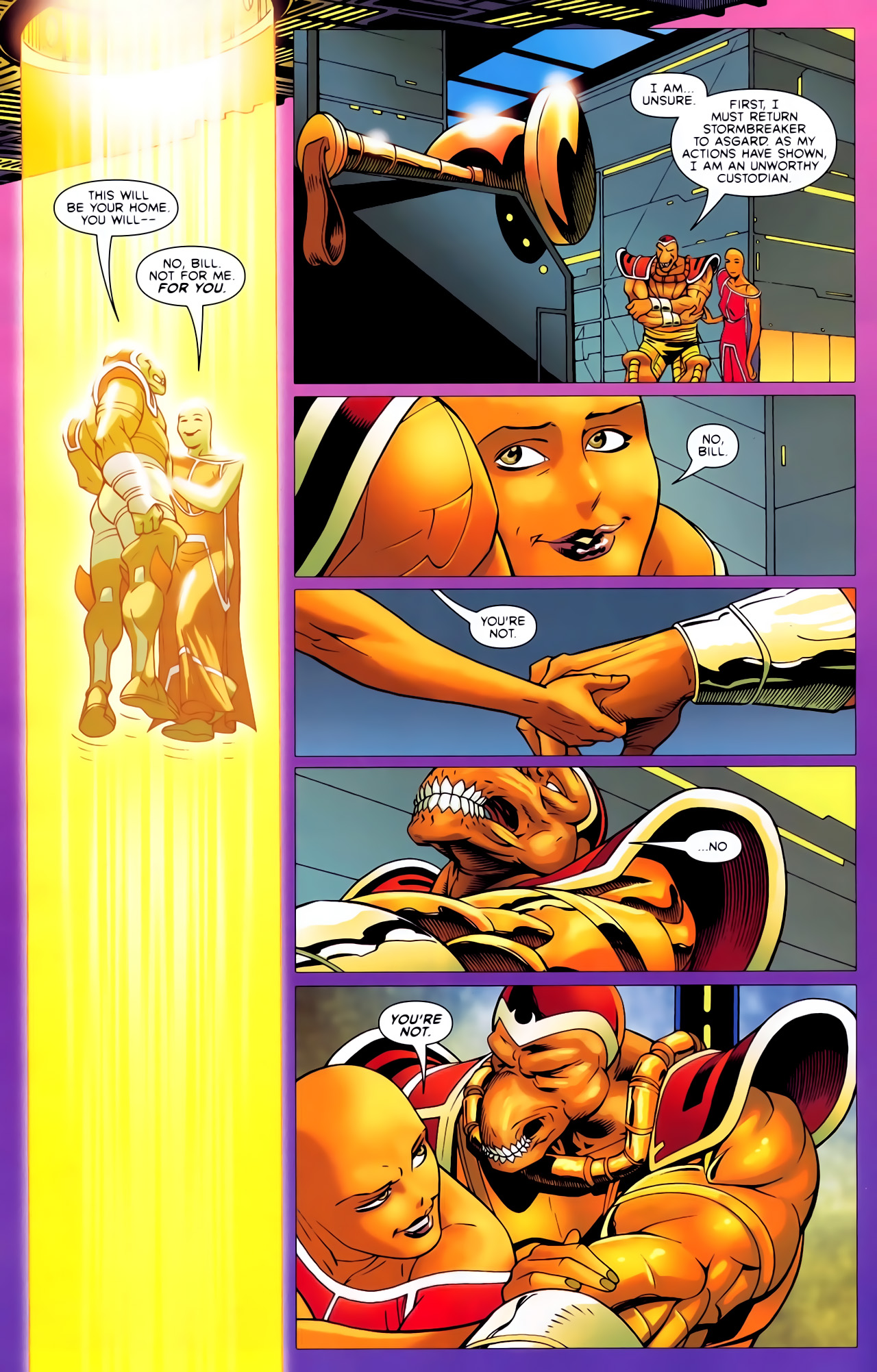 Read online Beta Ray Bill: Godhunter comic -  Issue #3 - 23