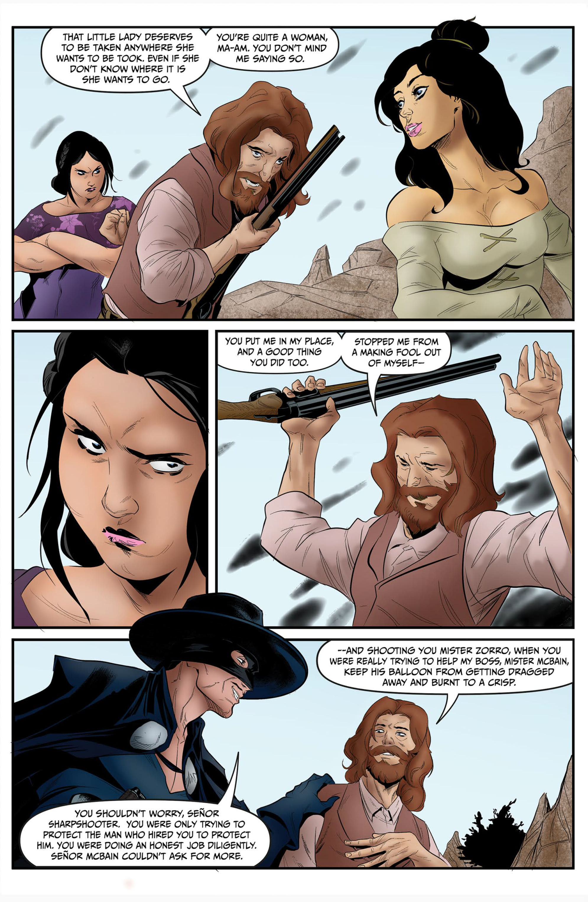 Read online Zorro Flights comic -  Issue #2 - 15