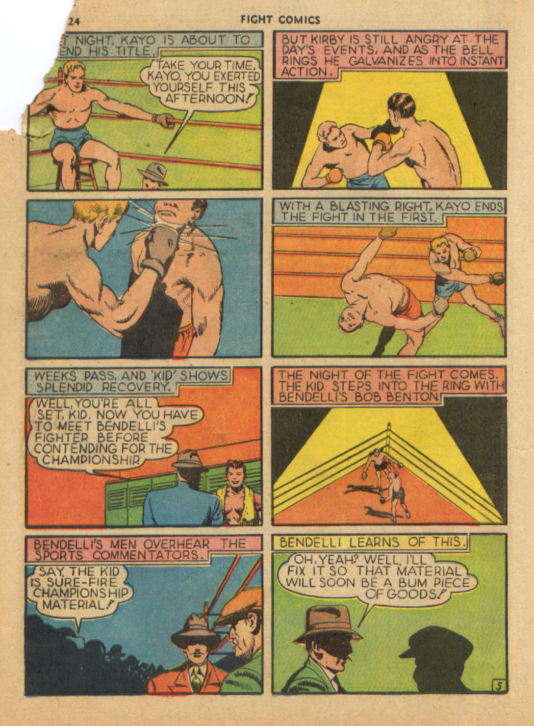 Read online Fight Comics comic -  Issue #3 - 26