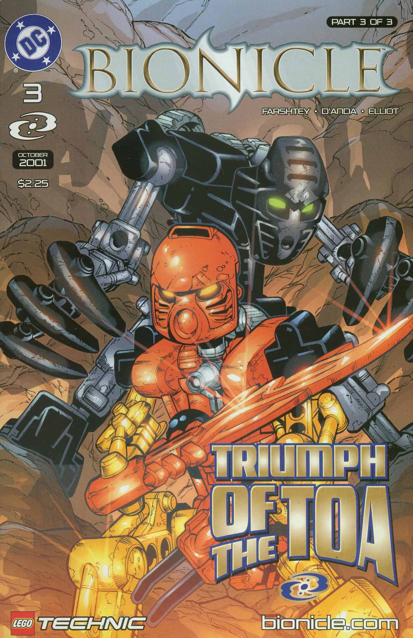 Read online Bionicle comic -  Issue #3 - 1