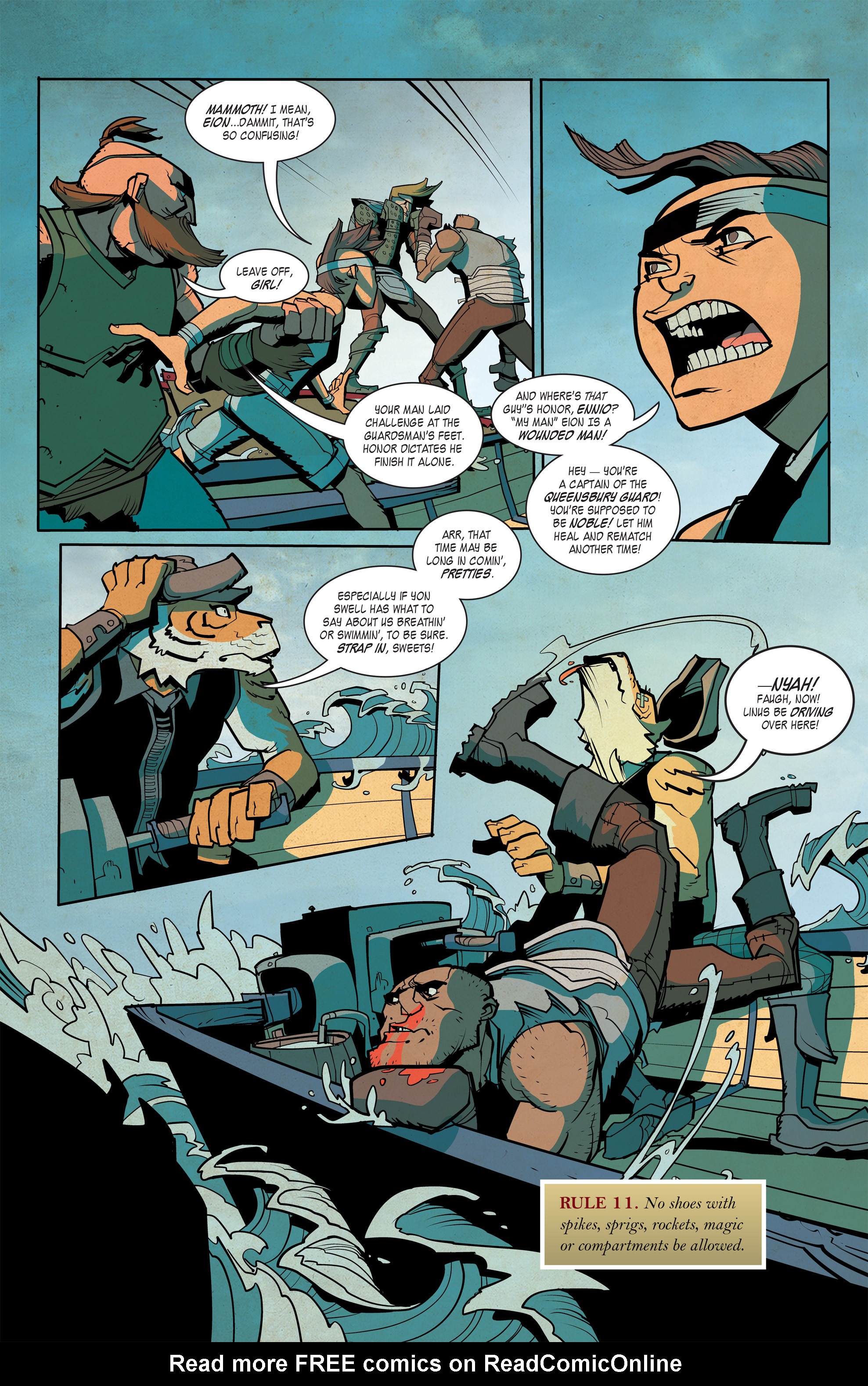 Read online Kings and Canvas comic -  Issue #5 - 6