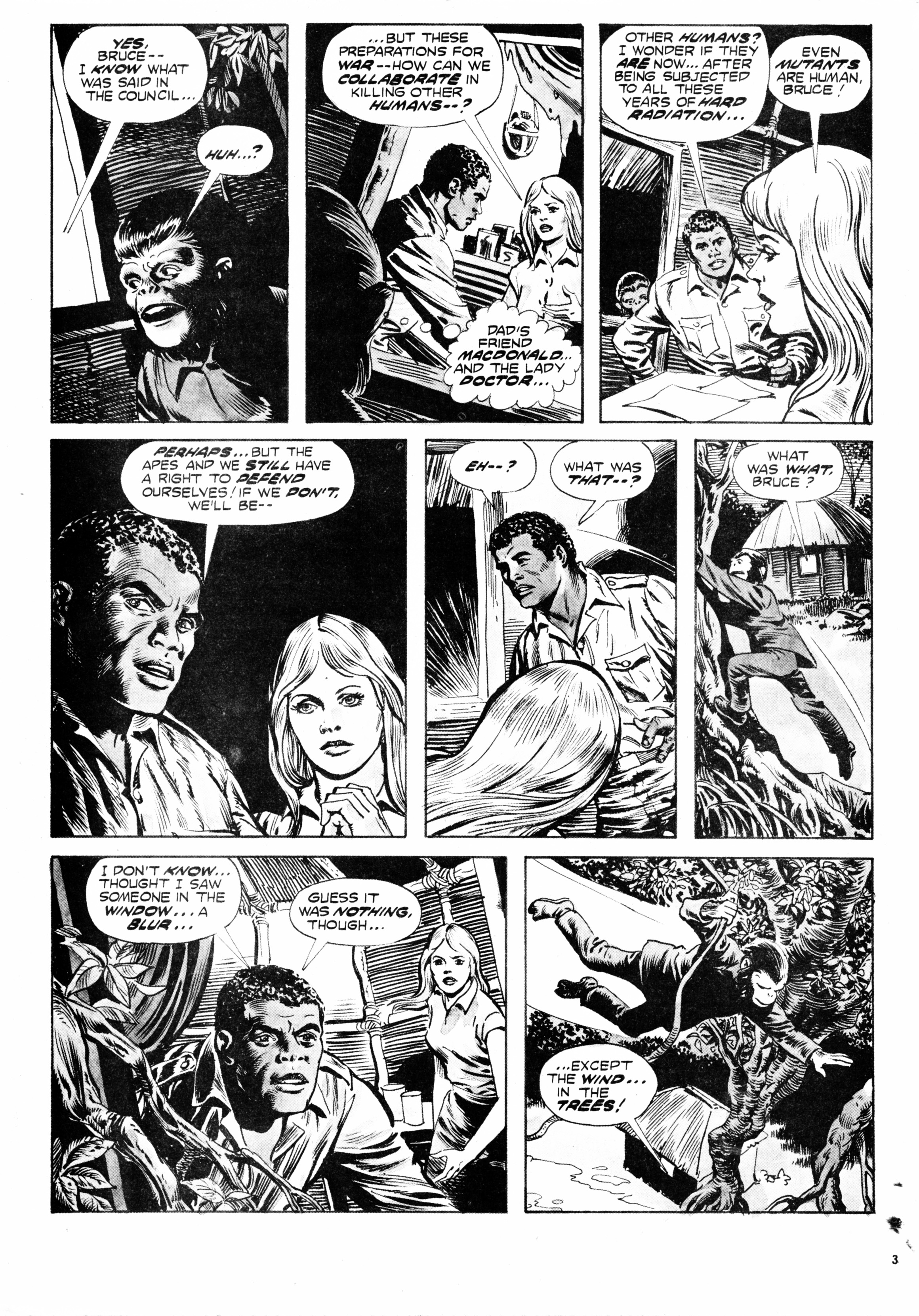 Read online Planet of the Apes (1974) comic -  Issue #119 - 3