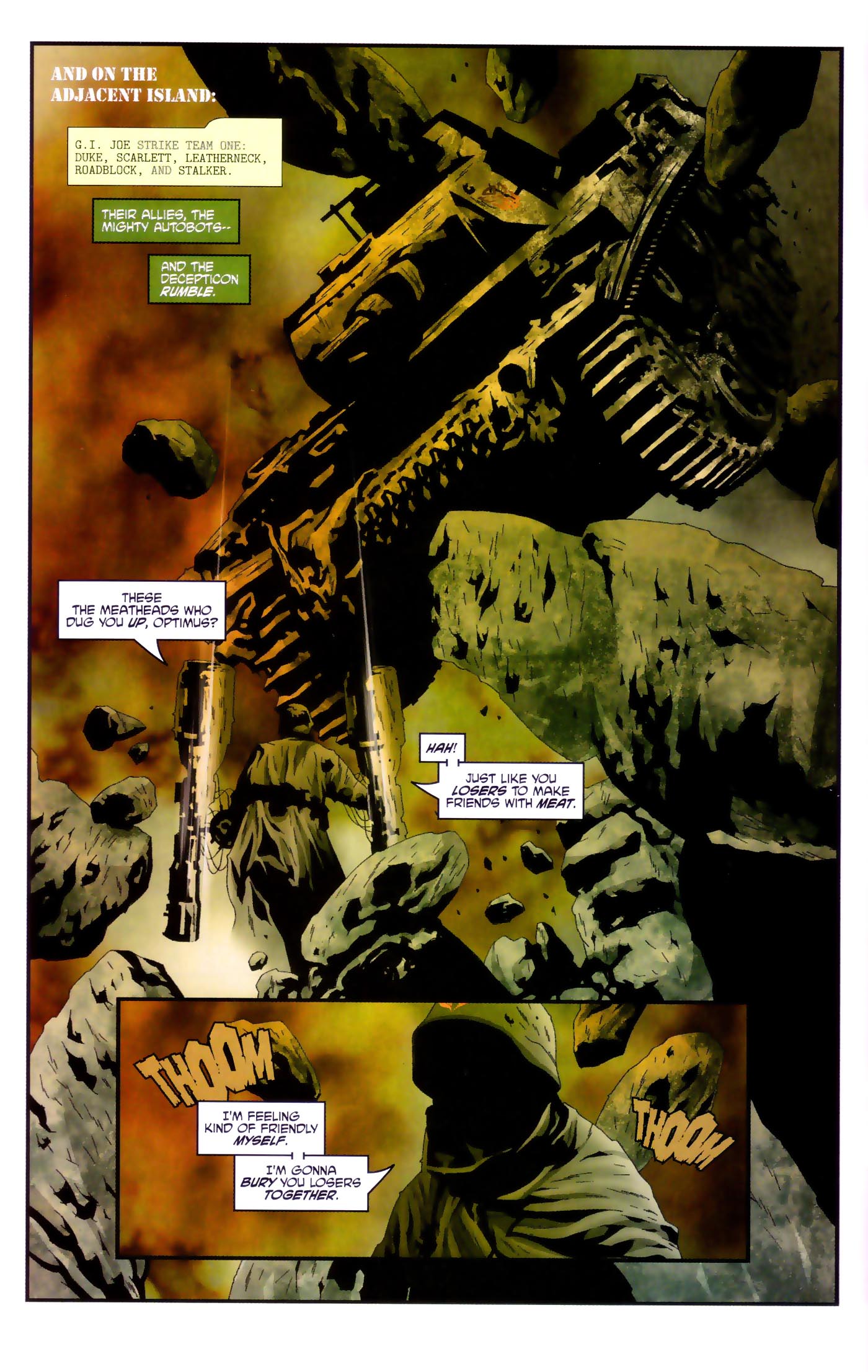Read online Transformers/G.I. Joe comic -  Issue #4 - 8