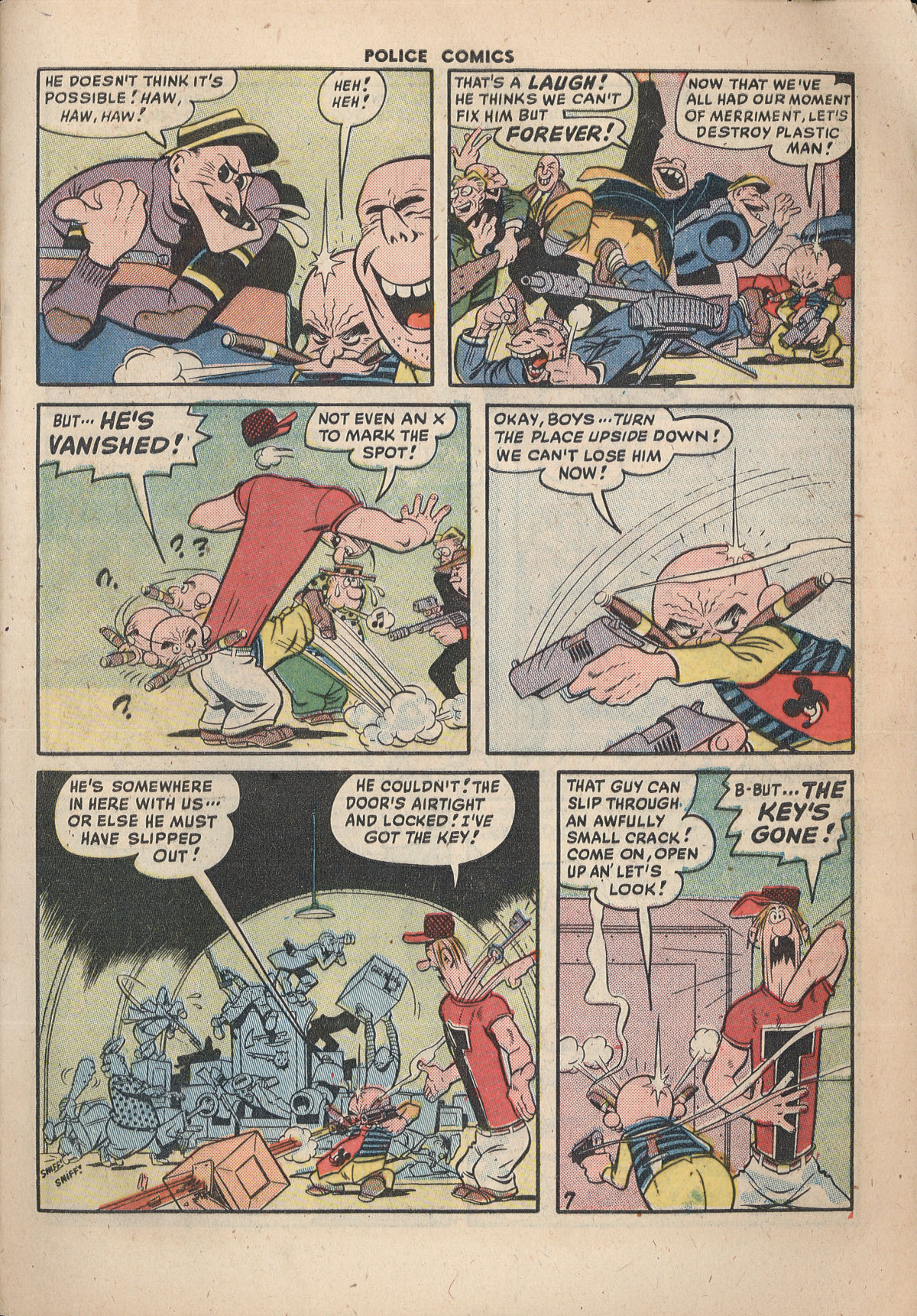 Read online Police Comics comic -  Issue #95 - 9