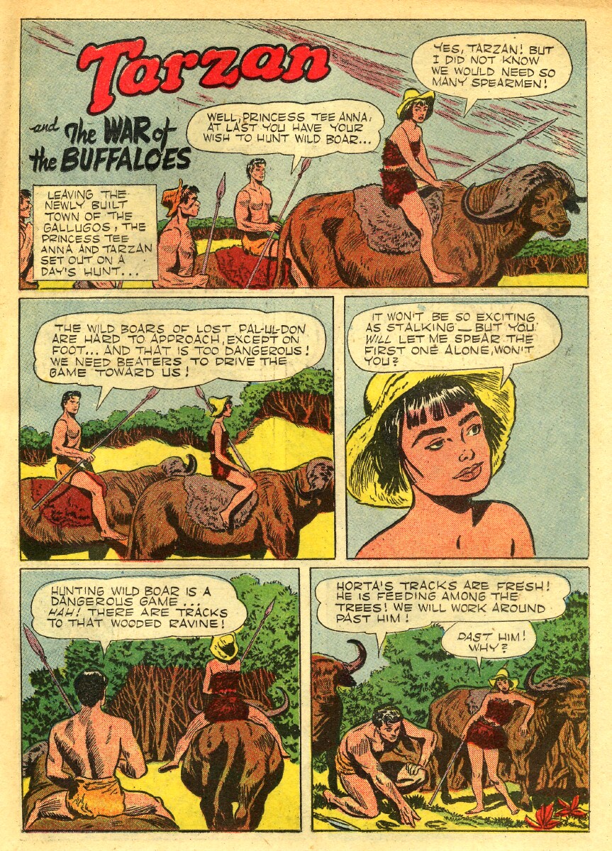 Read online Tarzan (1948) comic -  Issue #56 - 27