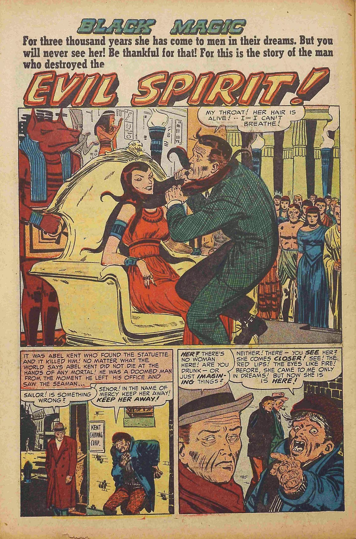 Read online Black Magic (1950) comic -  Issue #23 - 28