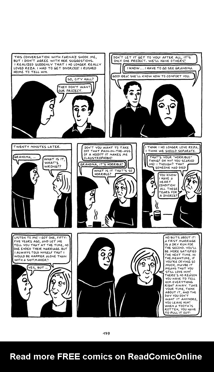 Read online Persepolis comic -  Issue # TPB 2 - 182