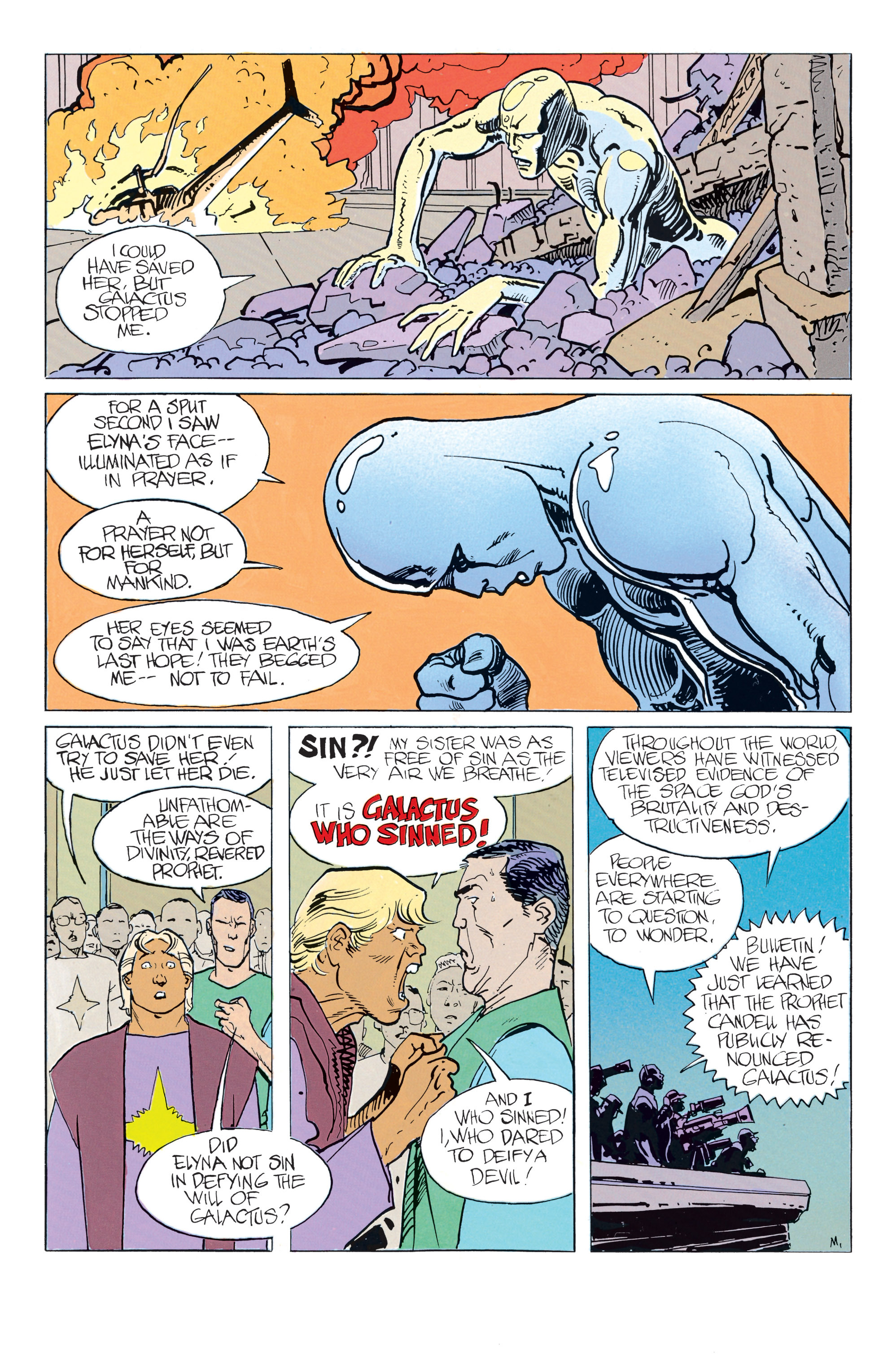 Read online Silver Surfer: Parable comic -  Issue # TPB - 44