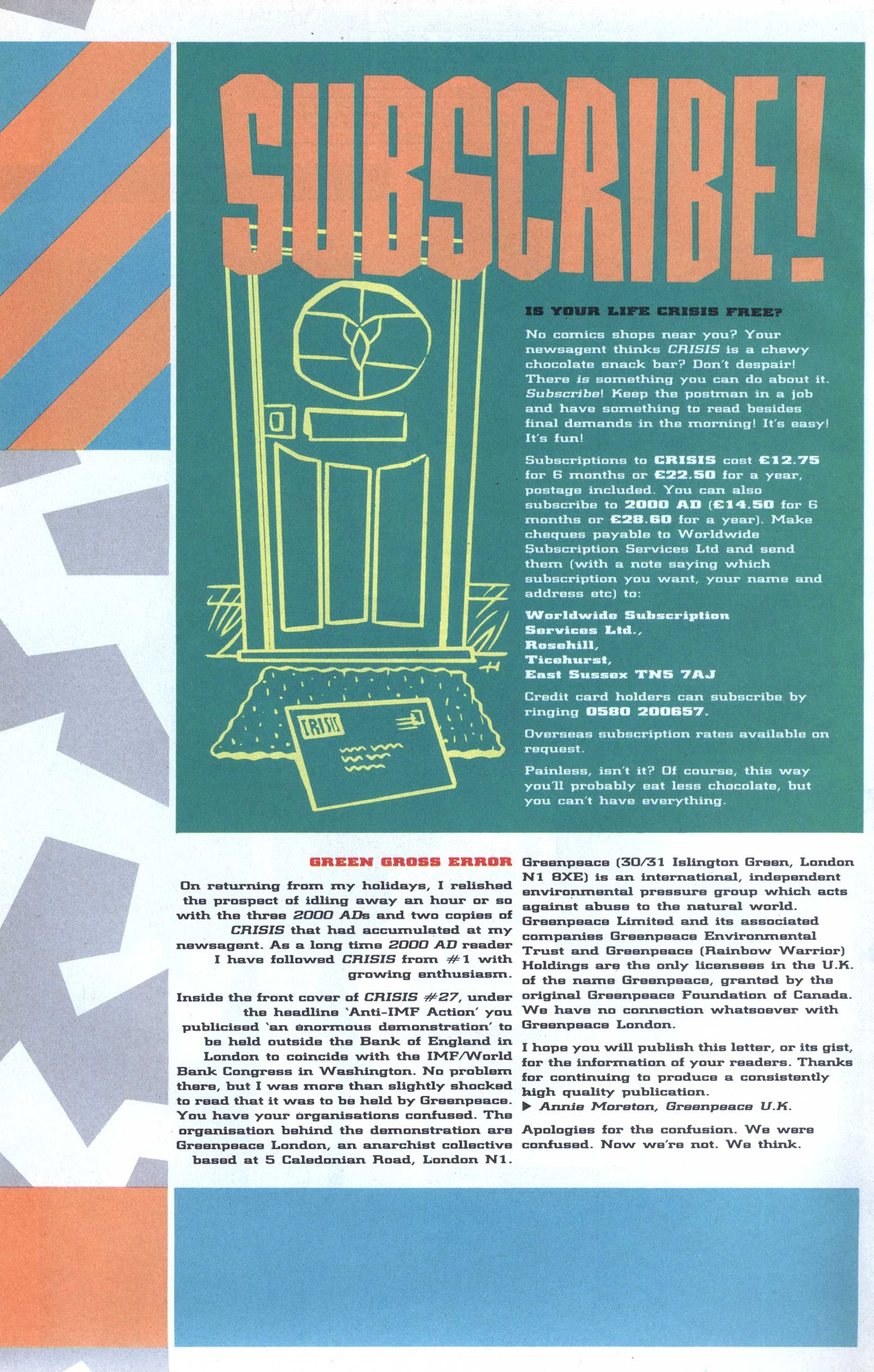 Read online Crisis comic -  Issue #31 - 22