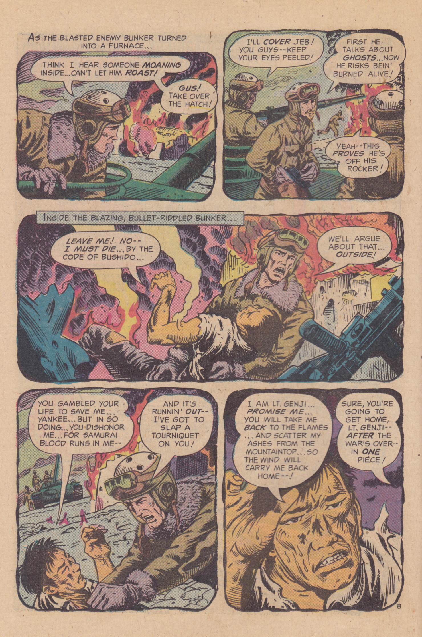 Read online G.I. Combat (1952) comic -  Issue #174 - 10