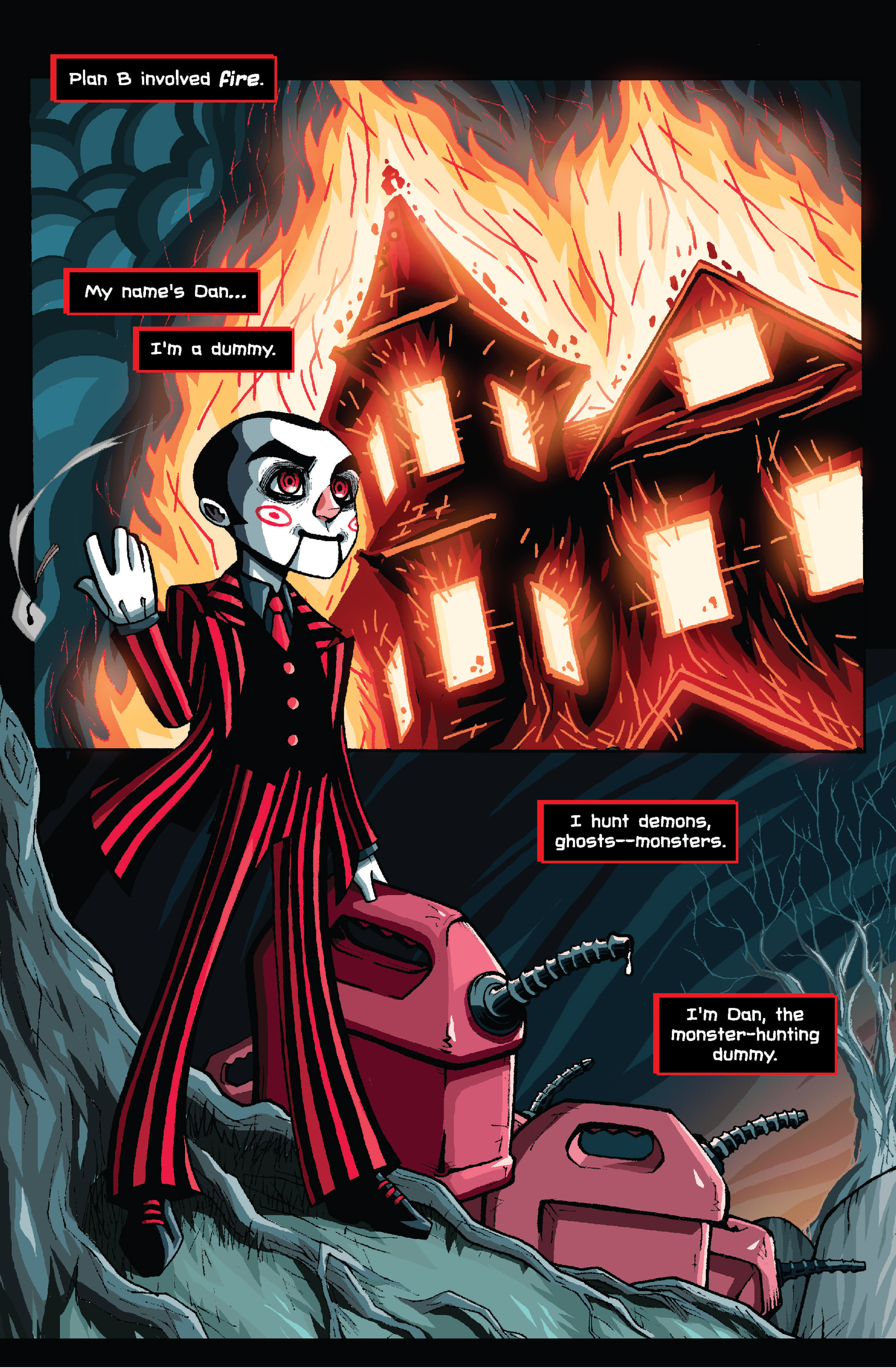 Read online Monster-Hunting Dummy comic -  Issue # Full - 5