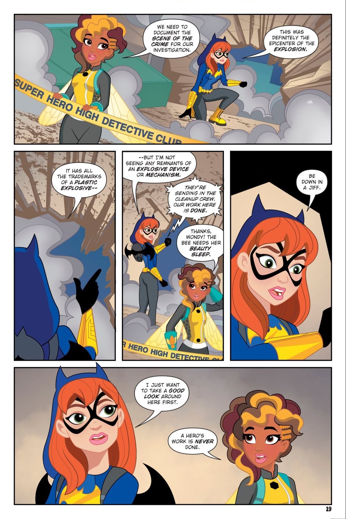 Read online DC Super Hero Girls: Date With Disaster comic -  Issue # TPB - 18