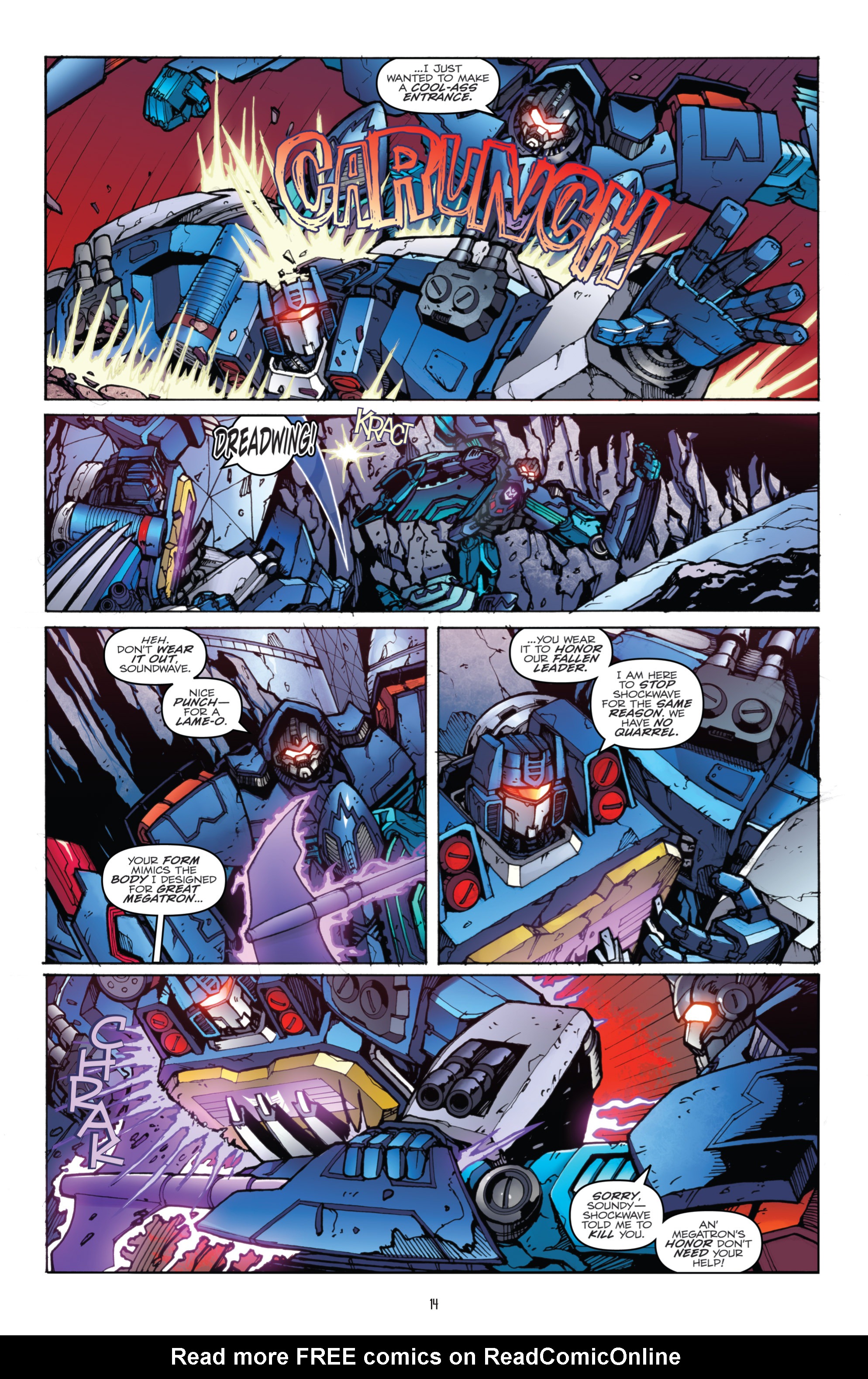 Read online Transformers: Robots In Disguise (2012) comic -  Issue #21 - 17