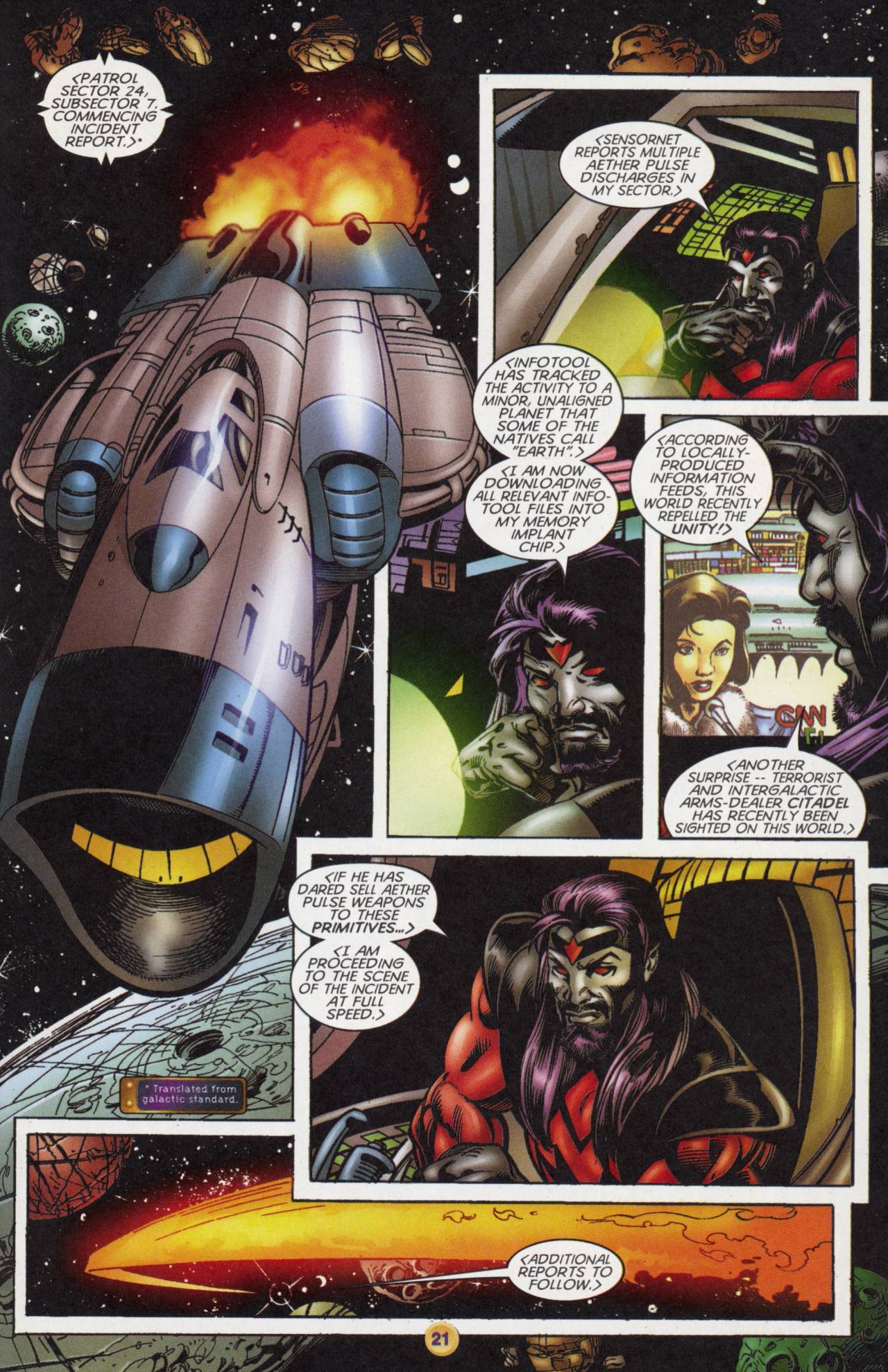 Read online X-O Manowar (1996) comic -  Issue #17 - 17