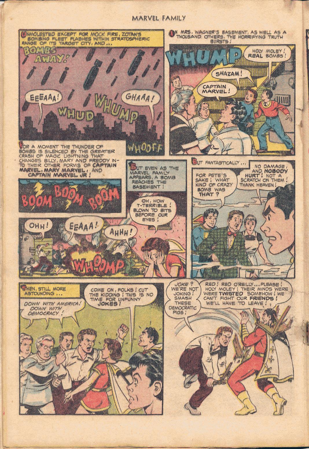 Read online The Marvel Family comic -  Issue #88 - 20