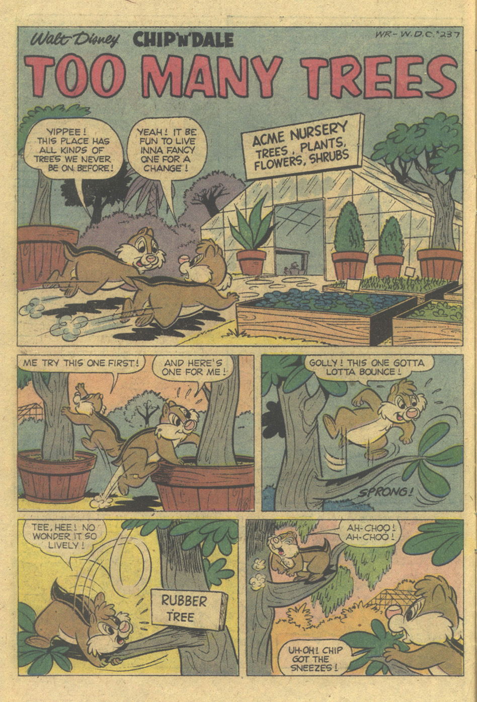 Read online Walt Disney Chip 'n' Dale comic -  Issue #37 - 10