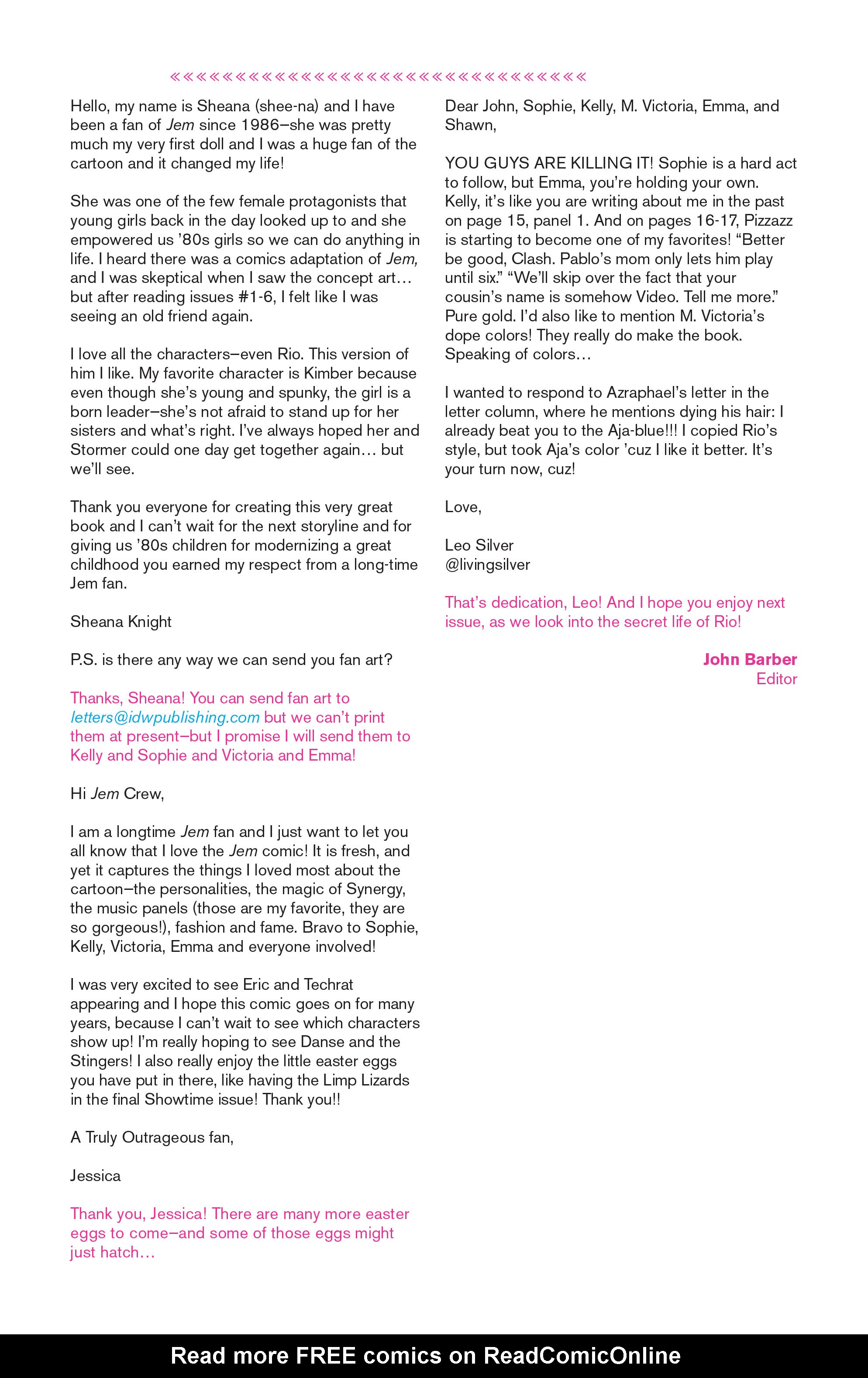 Read online Jem and The Holograms comic -  Issue #9 - 25