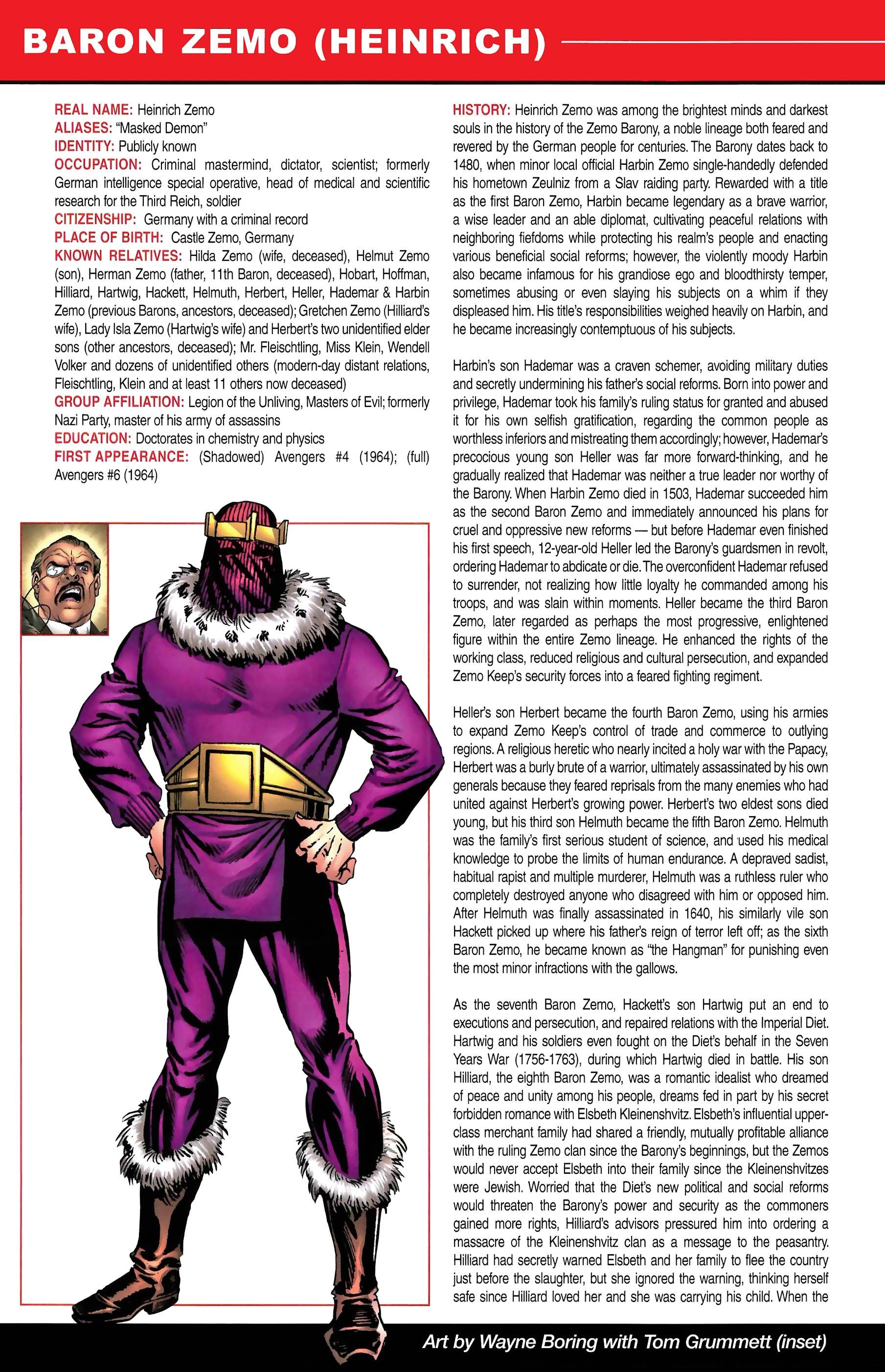 Read online Official Handbook of the Marvel Universe A to Z comic -  Issue # TPB 1 (Part 2) - 66