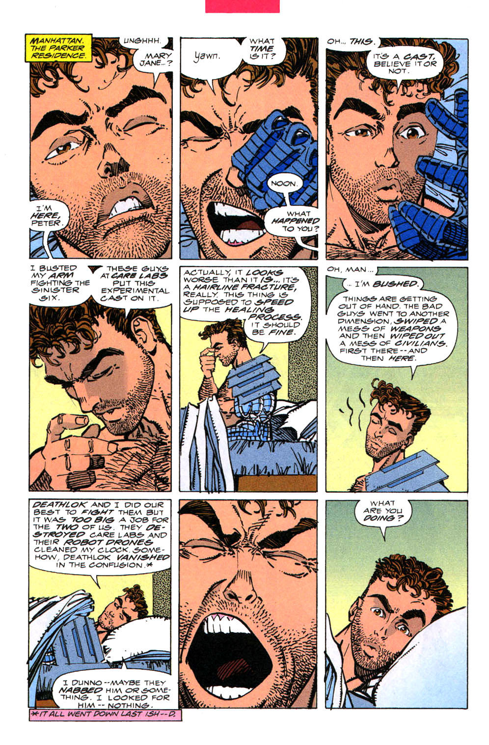 Read online Spider-Man (1990) comic -  Issue #22 - The Sixth Member - 4