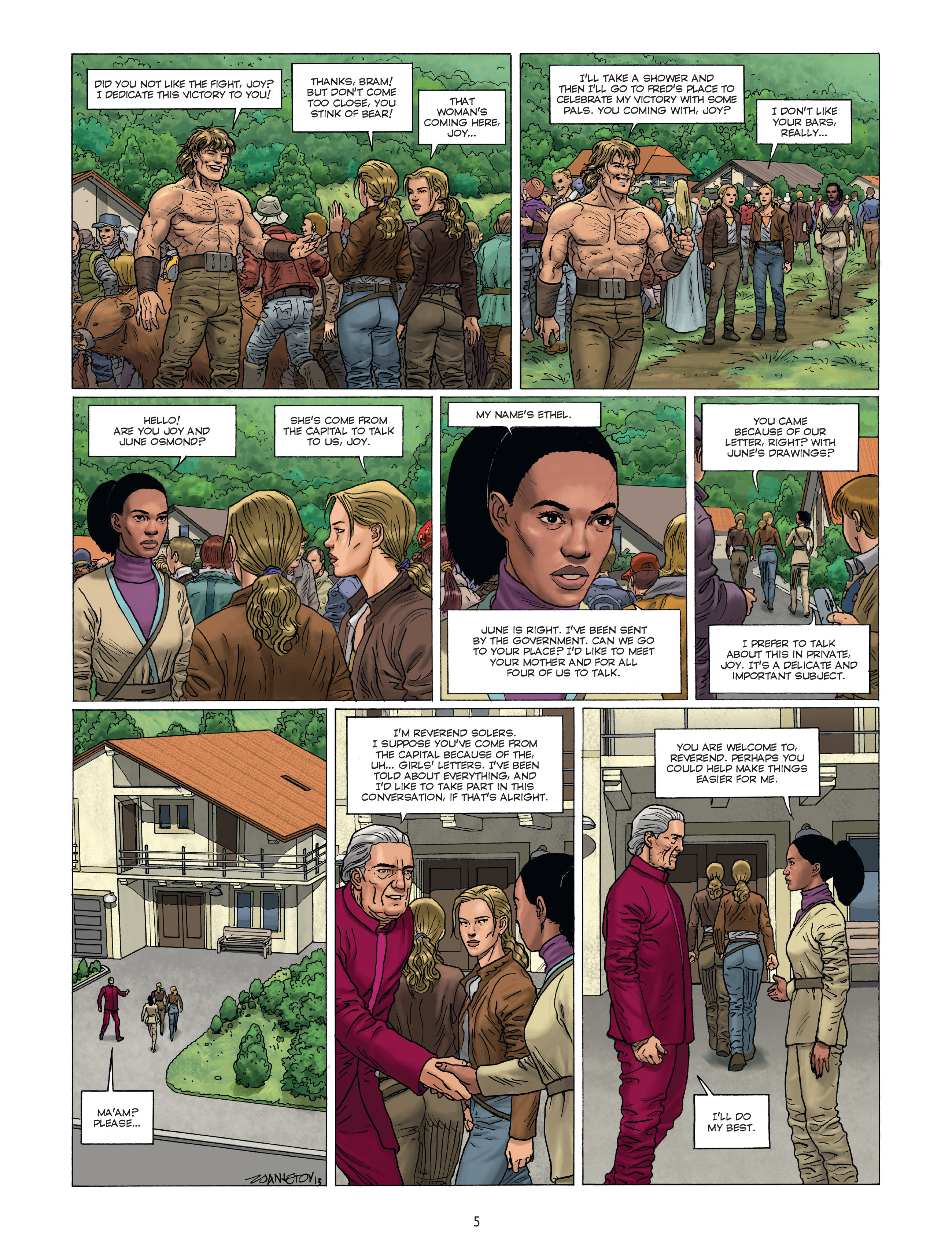 Read online Centaurus comic -  Issue #1 - 5