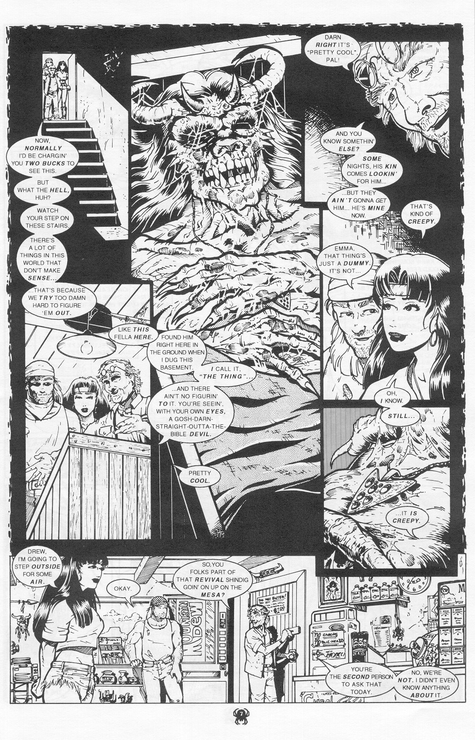 Read online Fangs of the Widow comic -  Issue #7 - 9