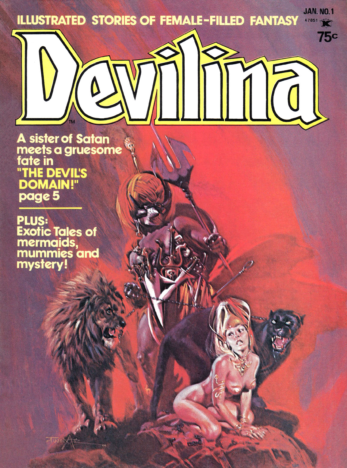 Read online Devilina comic -  Issue #1 - 1