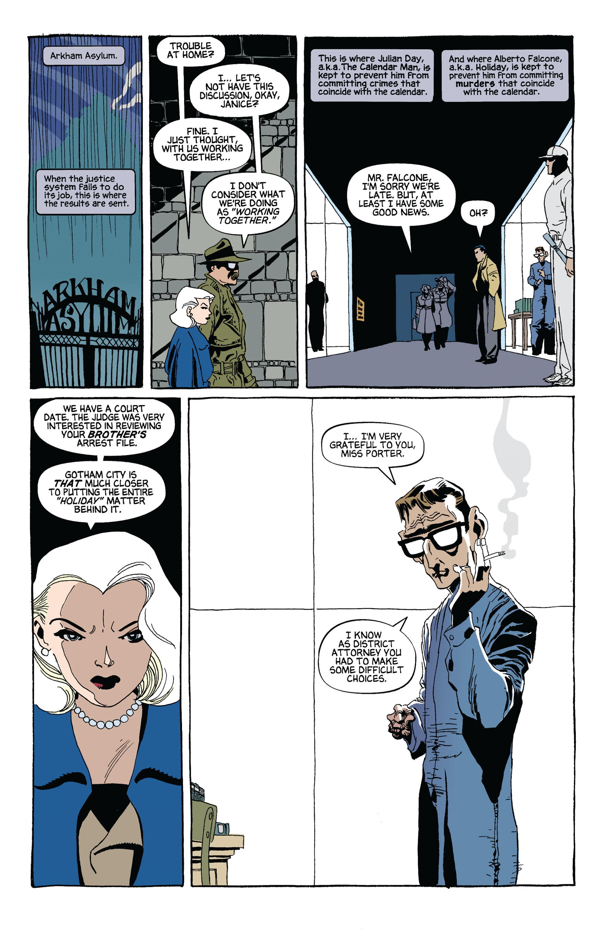 Read online Batman: Dark Victory (1999) comic -  Issue #1 - 21